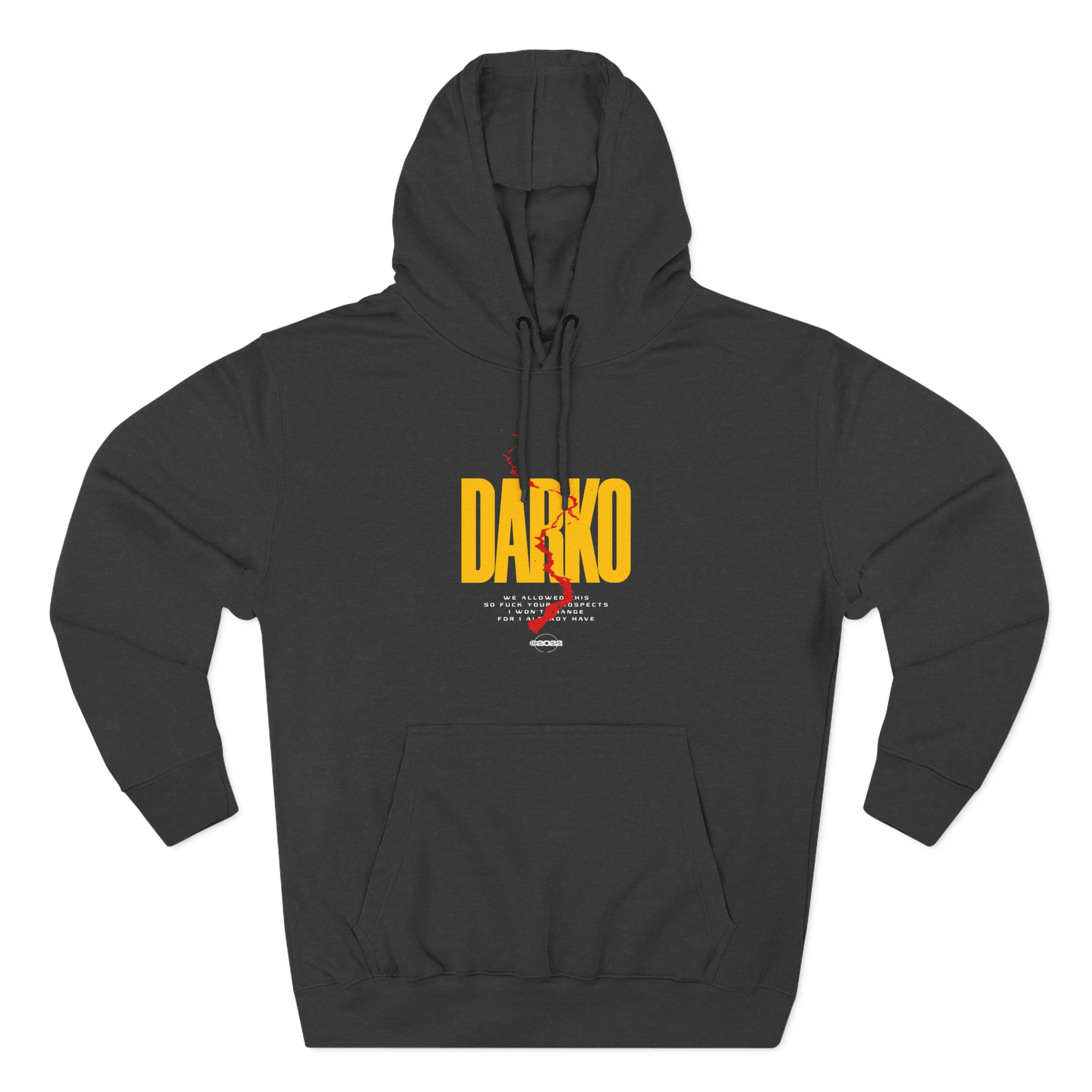 Darko Dragon Chaser Three-Panel Fleece Hoodie