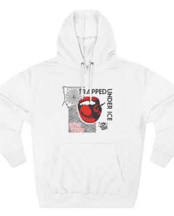 Trapped Under Ice Cherry Lips Three-Panel Fleece Hoodie