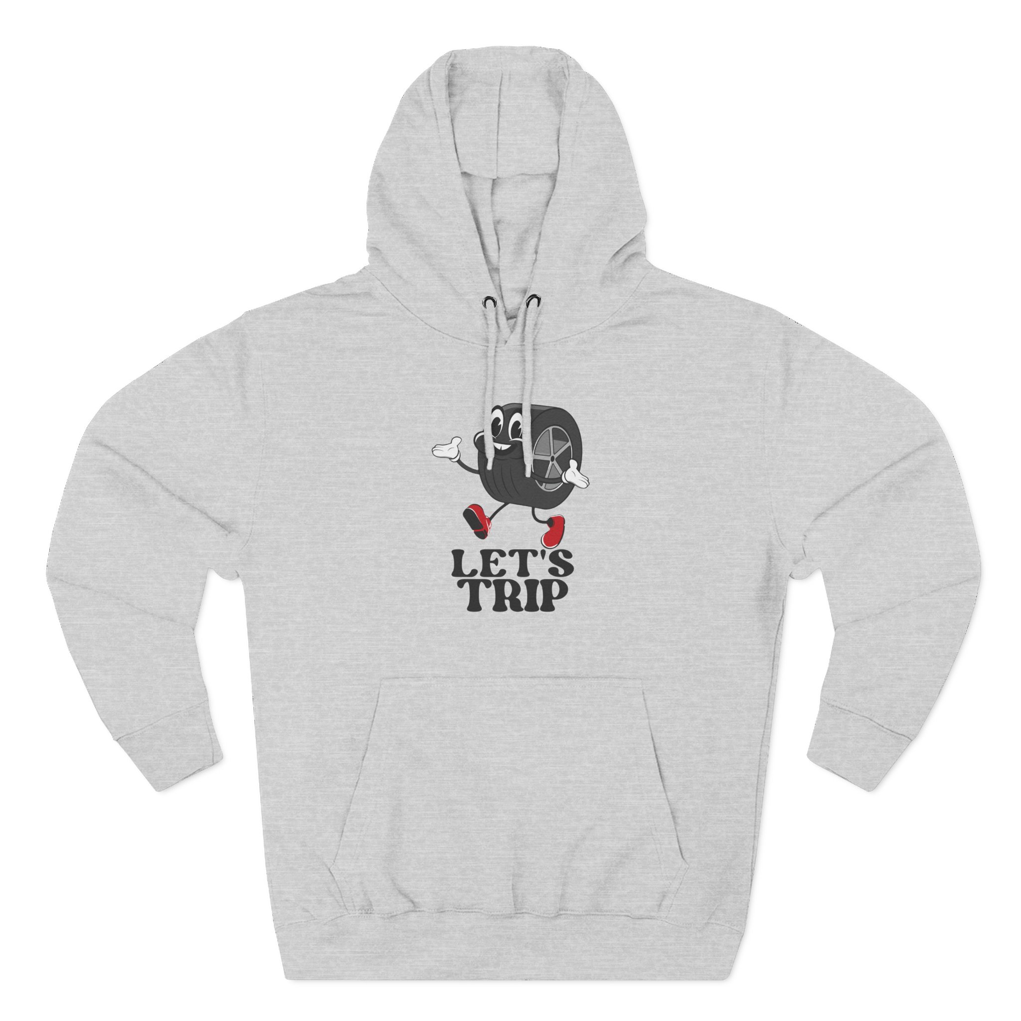 Sturniolo Triplets Lets Trip Wheelie Three-Panel Fleece Hoodie