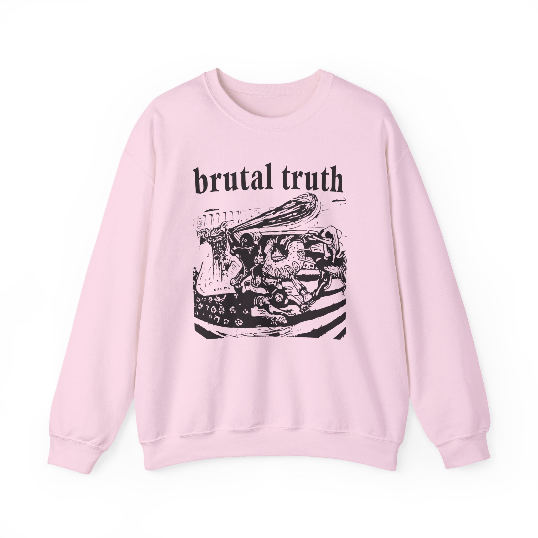 Brutal Truth Kill Pig Unisex Heavy Blend Crewneck Sweatshirt