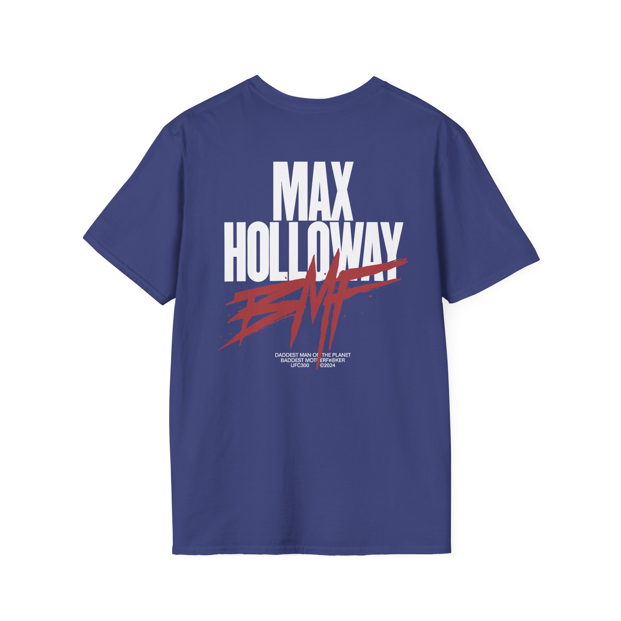 Max Holloway Dmp/bmf Cypress Unisex Softstyle T-Shirt