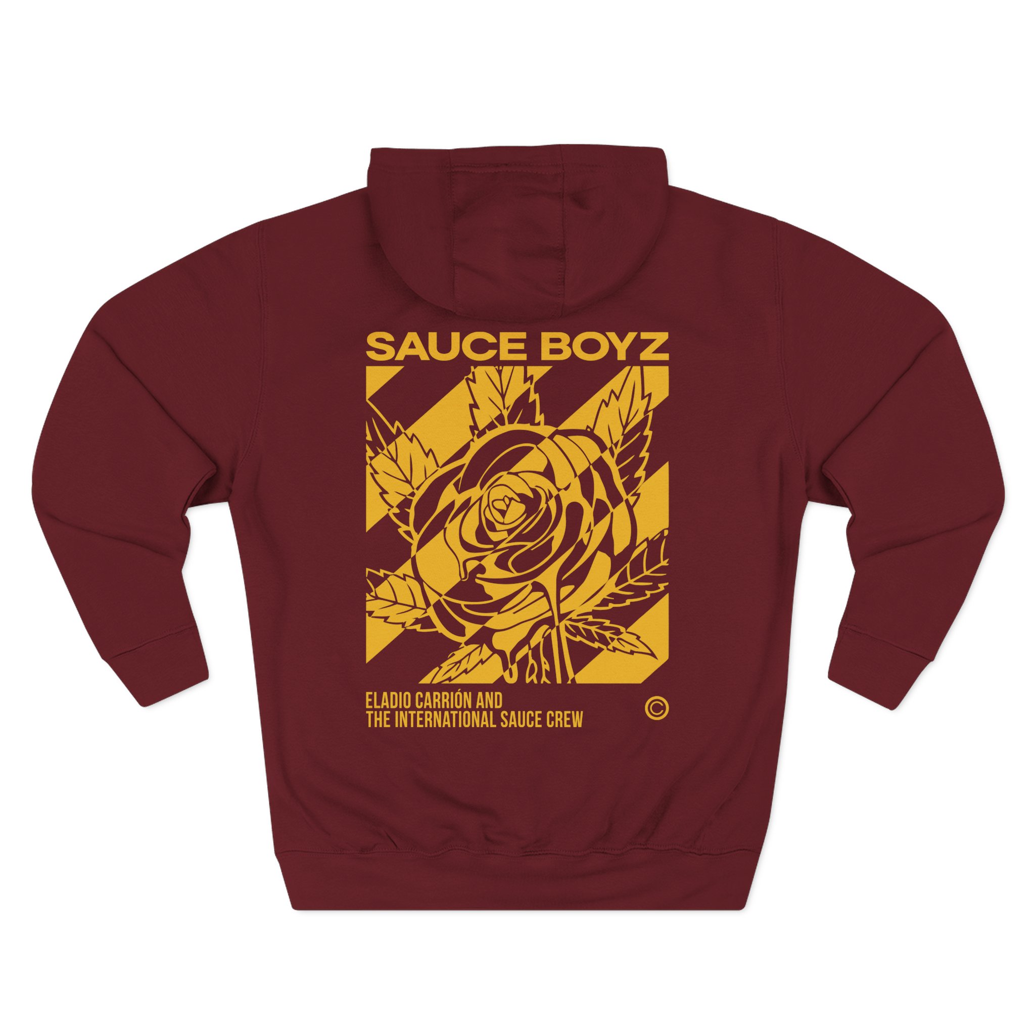 Eladio Carrion Sauce Boyz Three-Panel Fleece Hoodie