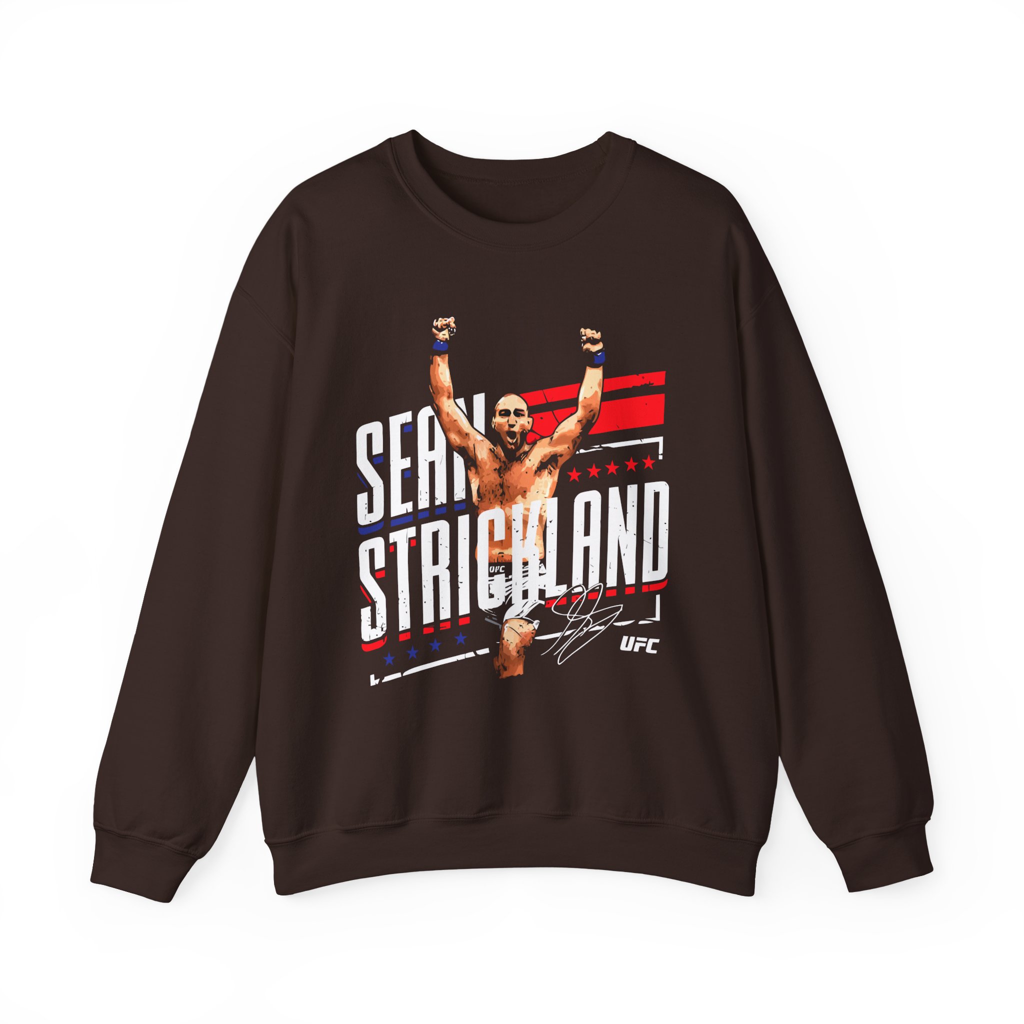Sean Strickland Stars & Stripes Unisex Heavy Blendâ„¢ Crewneck Sweatshirt