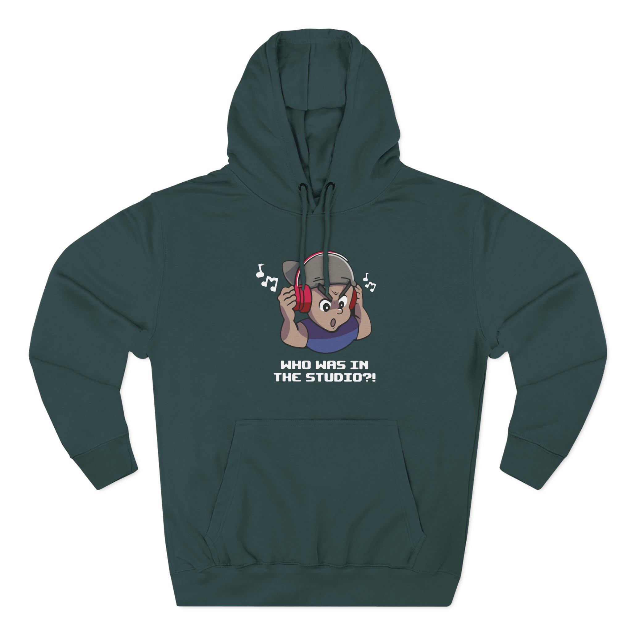 Dashie Who Was in the Studio Three-Panel Fleece Hoodie