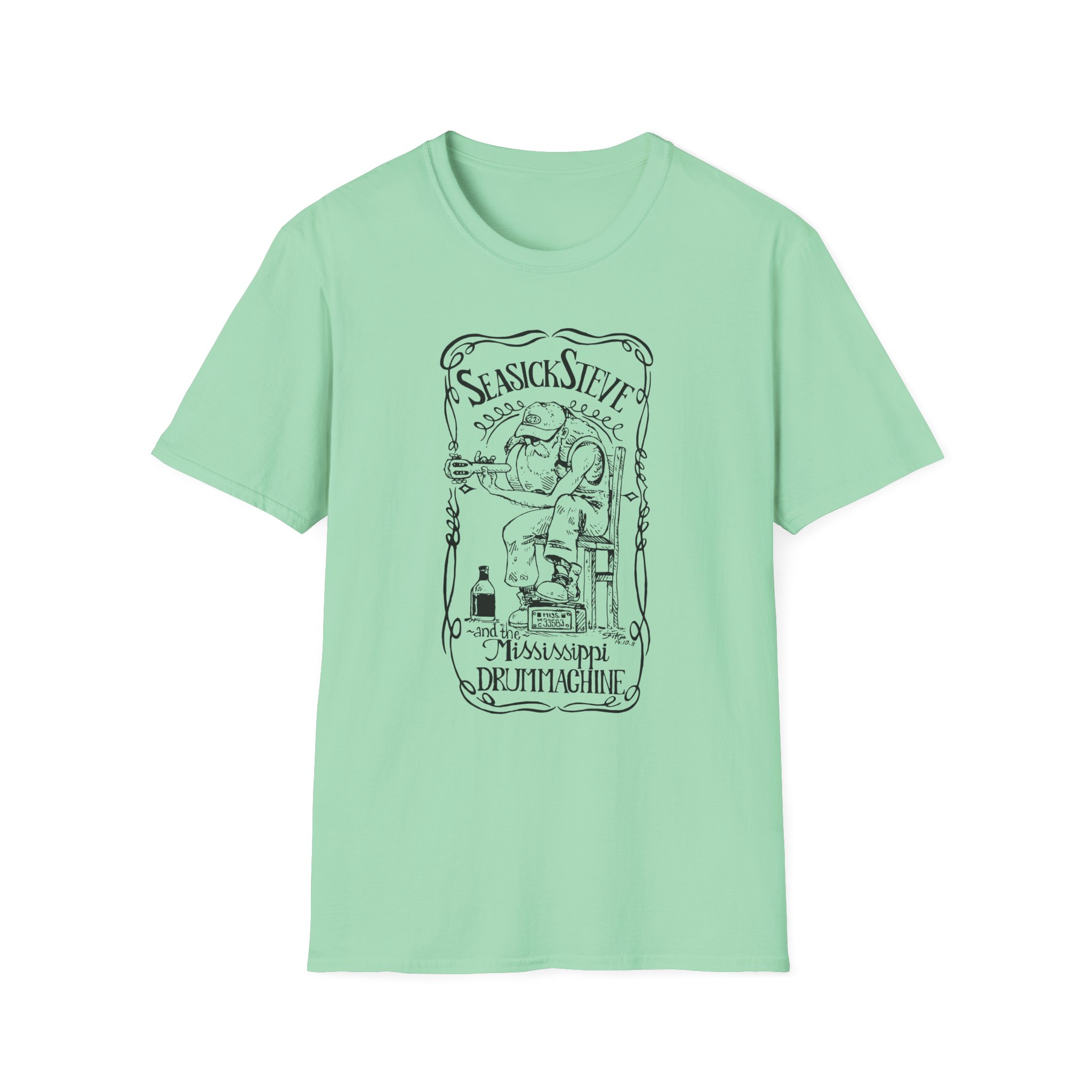 Seasick Steve Unisex Softstyle T-Shirt