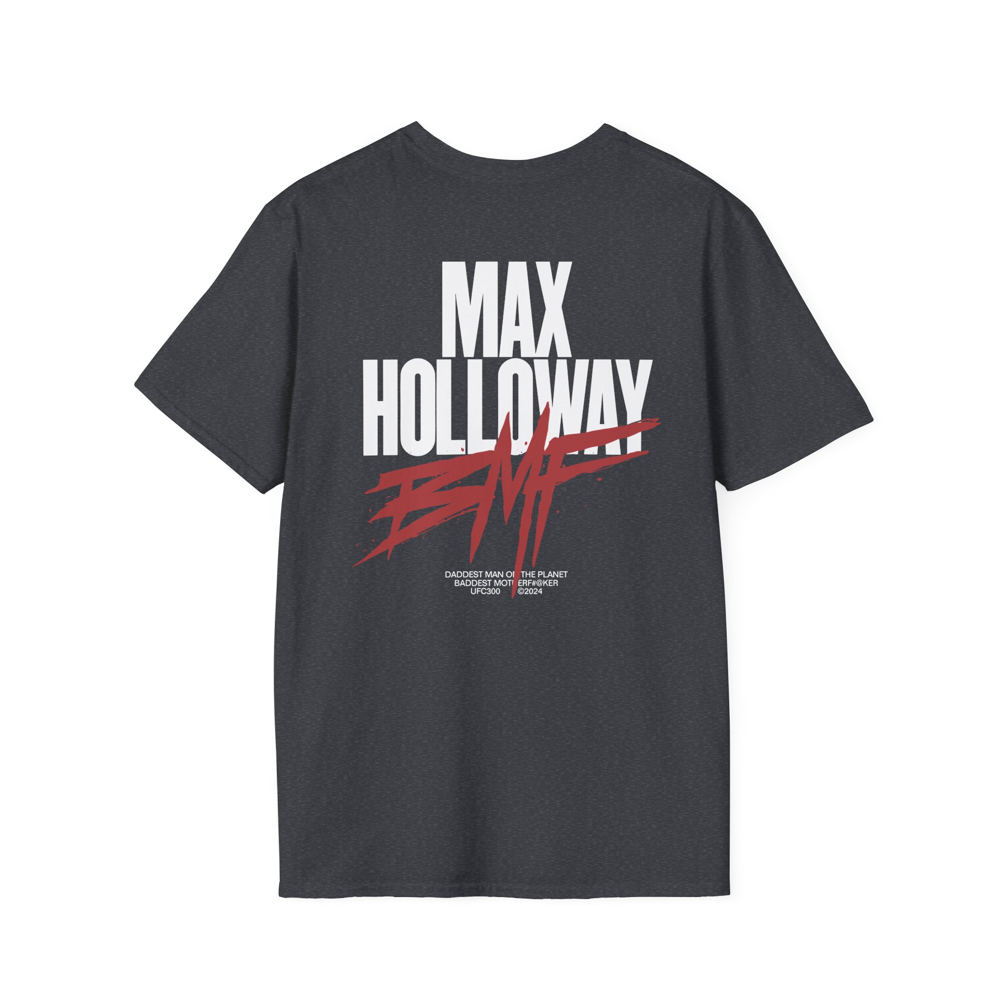 Max Holloway Dmp/bmf Cypress Unisex Softstyle T-Shirt