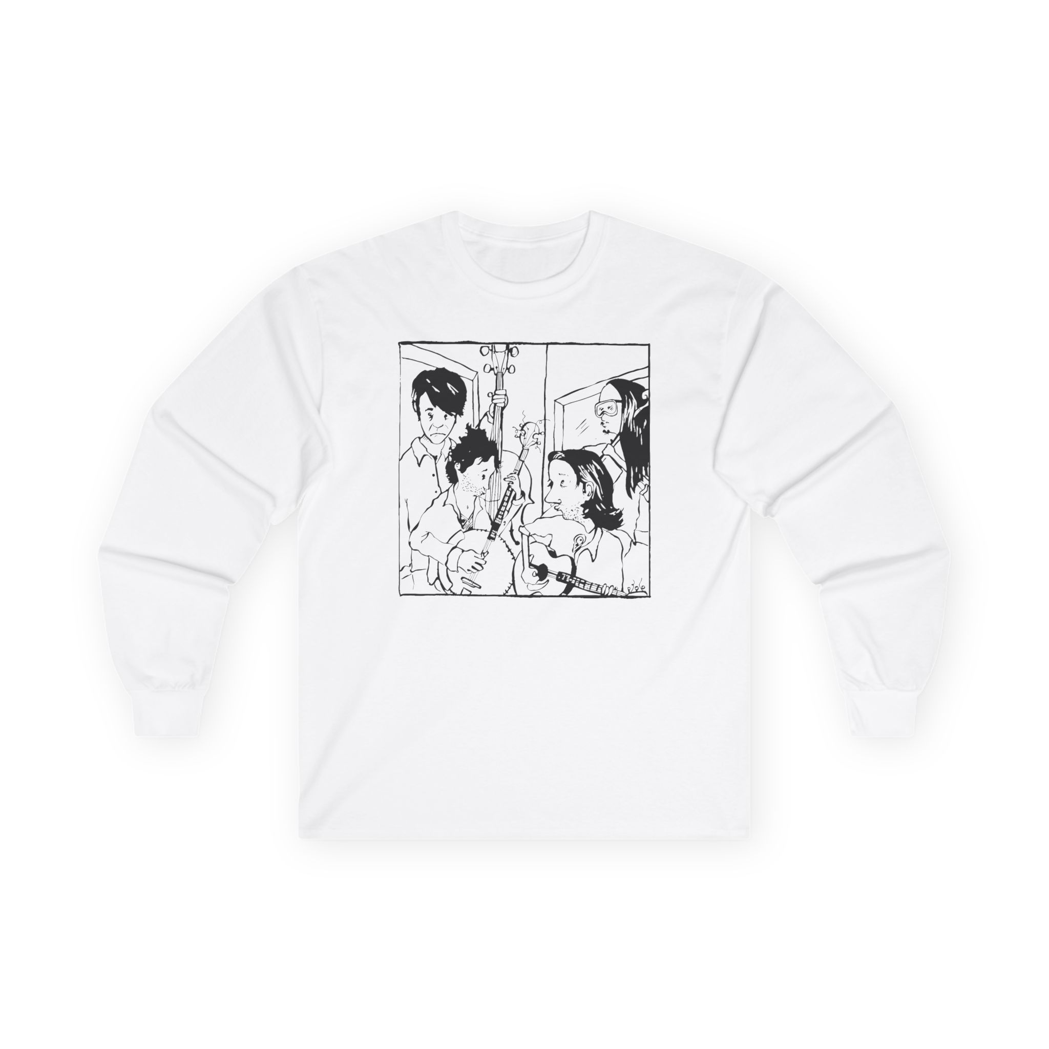 Avett Brothers Seth Drawing Unisex Ultra Cotton Long Sleeve Tee