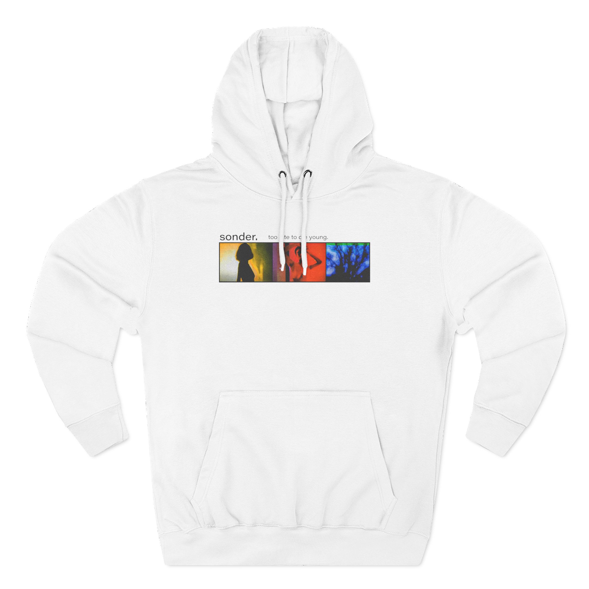 Sonder Three-Panel Fleece Hoodie