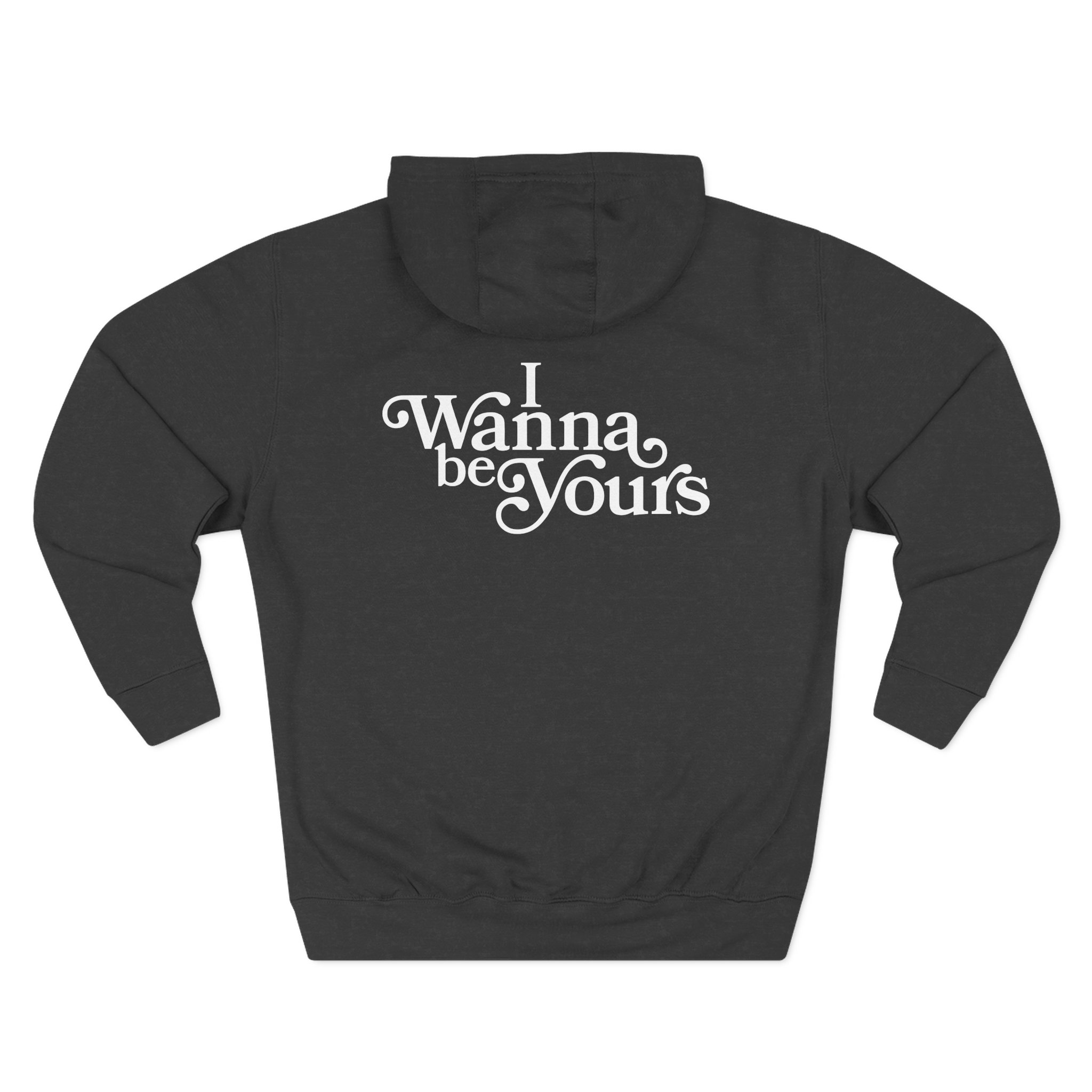 Arctic Monkeys I Wanna Be Yours Lyric Three-Panel Fleece Hoodie
