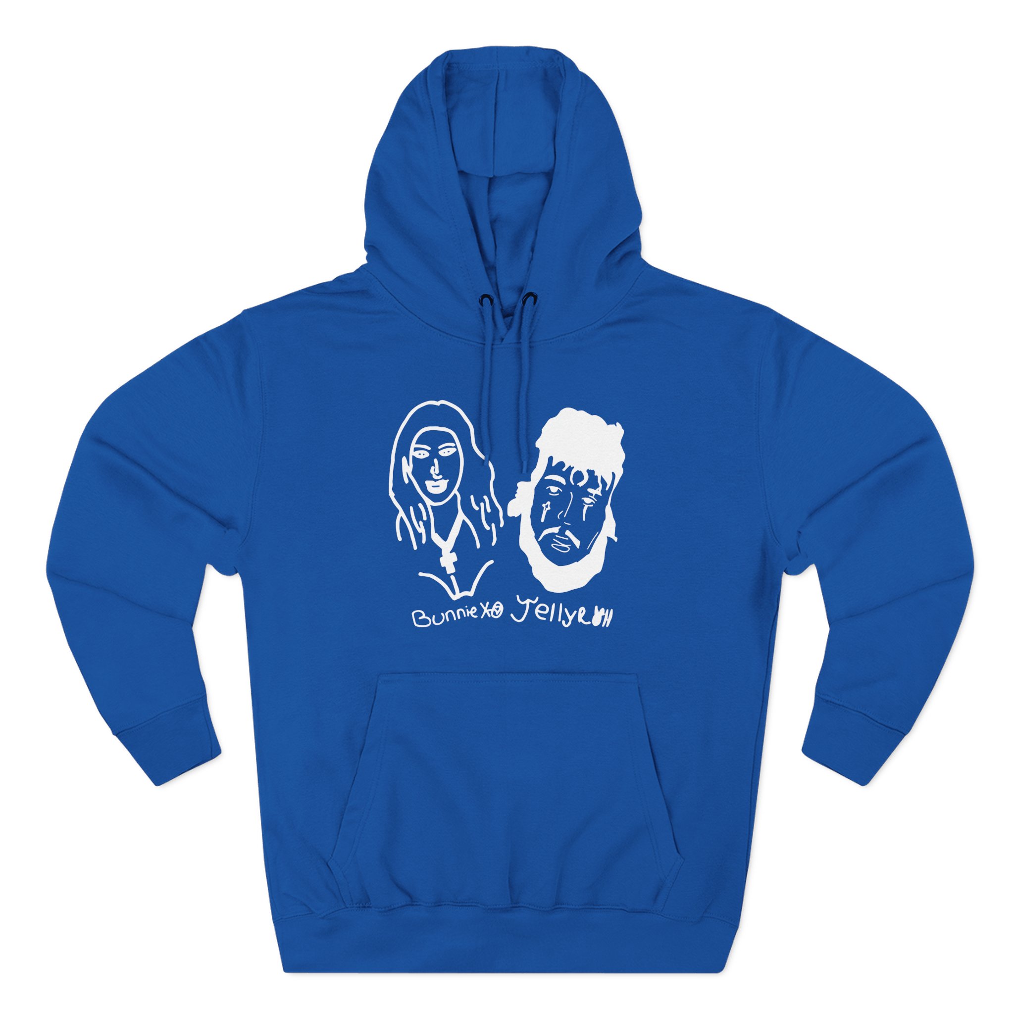 Bunnie Xo Jelly Roll Three-Panel Fleece Hoodie