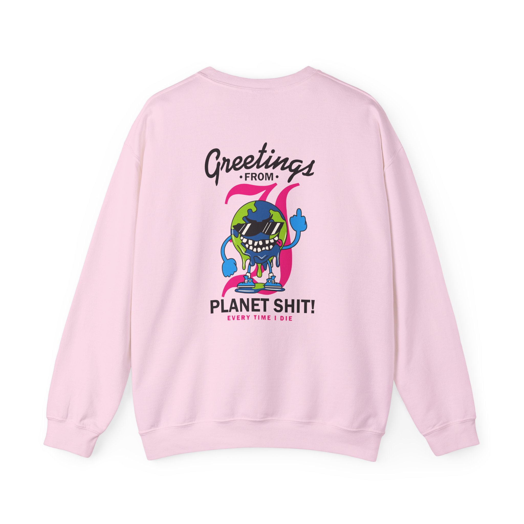 Every Time I Die Planet Unisex Heavy Blend Crewneck Sweatshirt