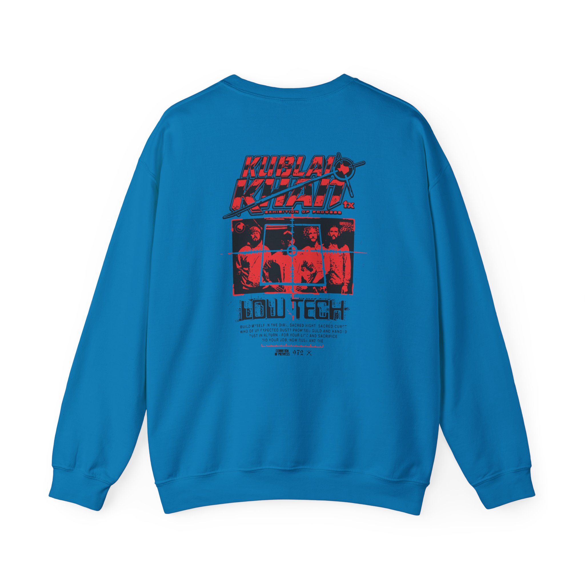 Kublai Khan Low Tech Unisex Heavy Blendâ„¢ Crewneck Sweatshirt