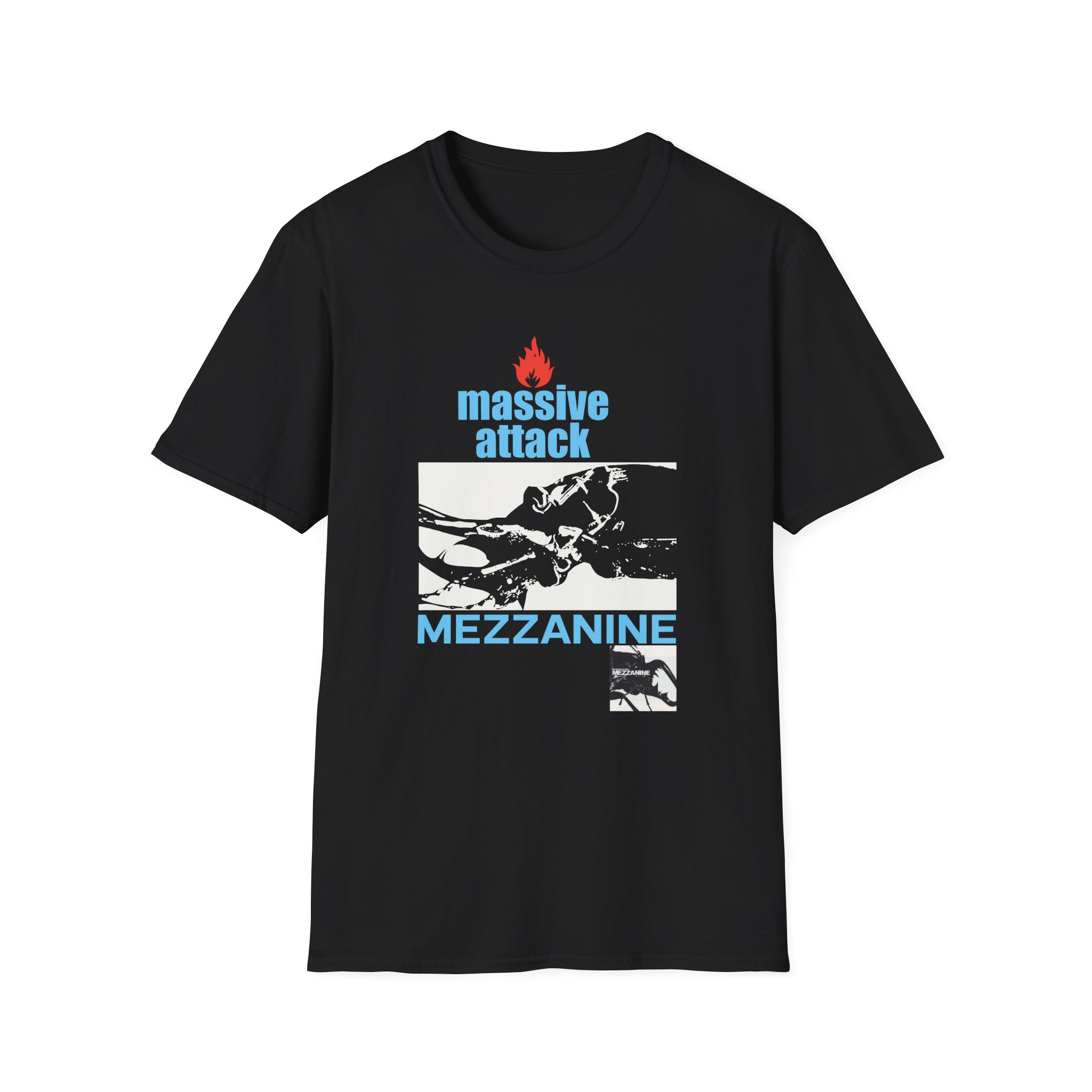 Massive Attack Mezzanine Unisex Softstyle T-Shirt