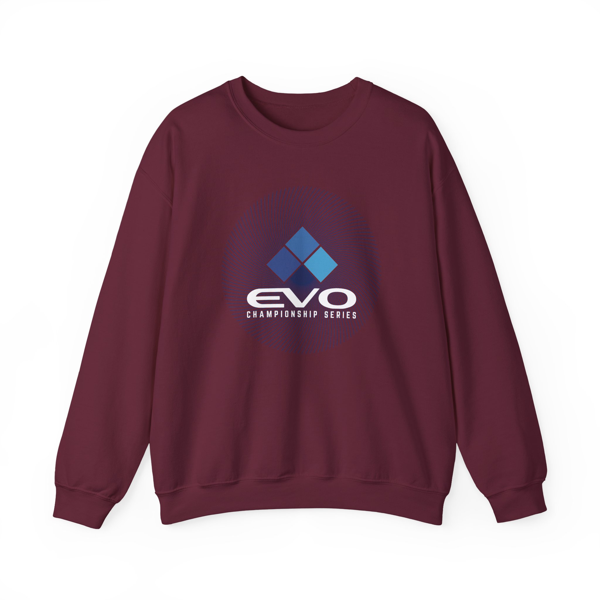 Evo Spiral Unisex Heavy Blendâ„¢ Crewneck Sweatshirt