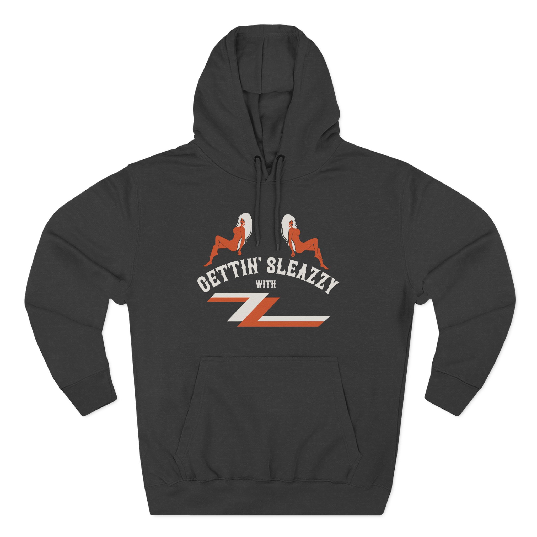 Zz Top Valentine's Day Three-Panel Fleece Hoodie