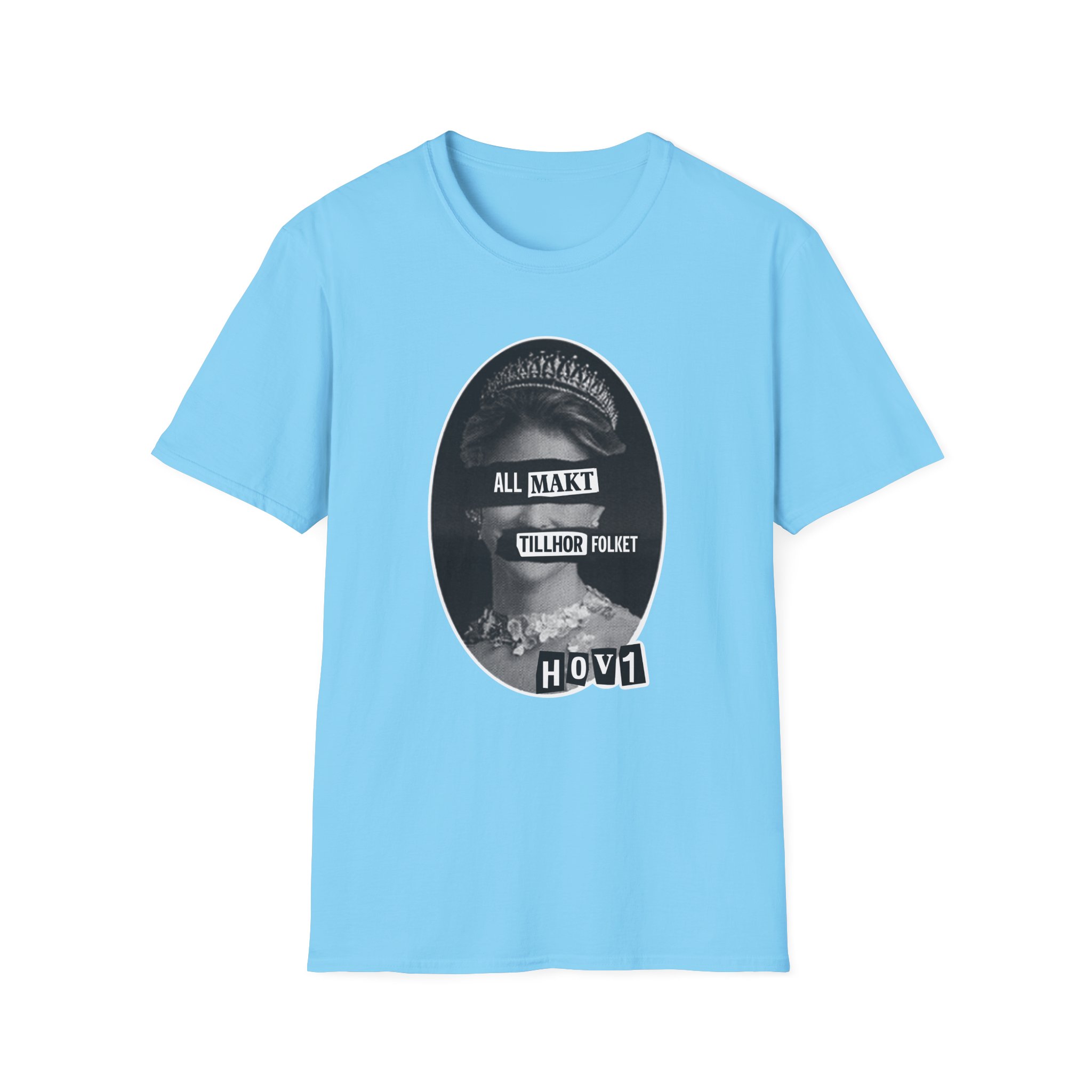 Hov1 All Makt Tillh’r Folket Unisex Softstyle T-Shirt
