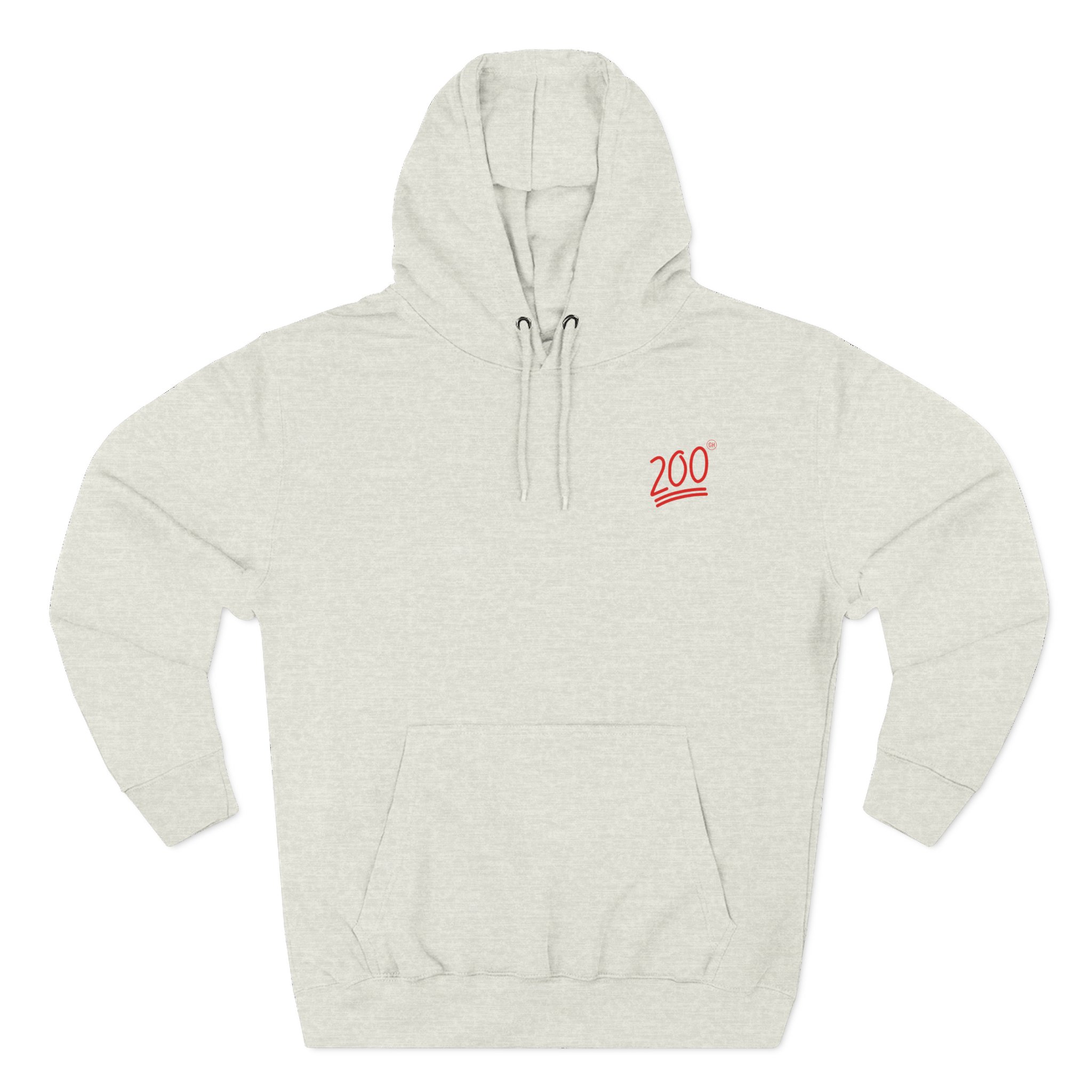 Gemischtes Hack Anniversary Three-Panel Fleece Hoodie