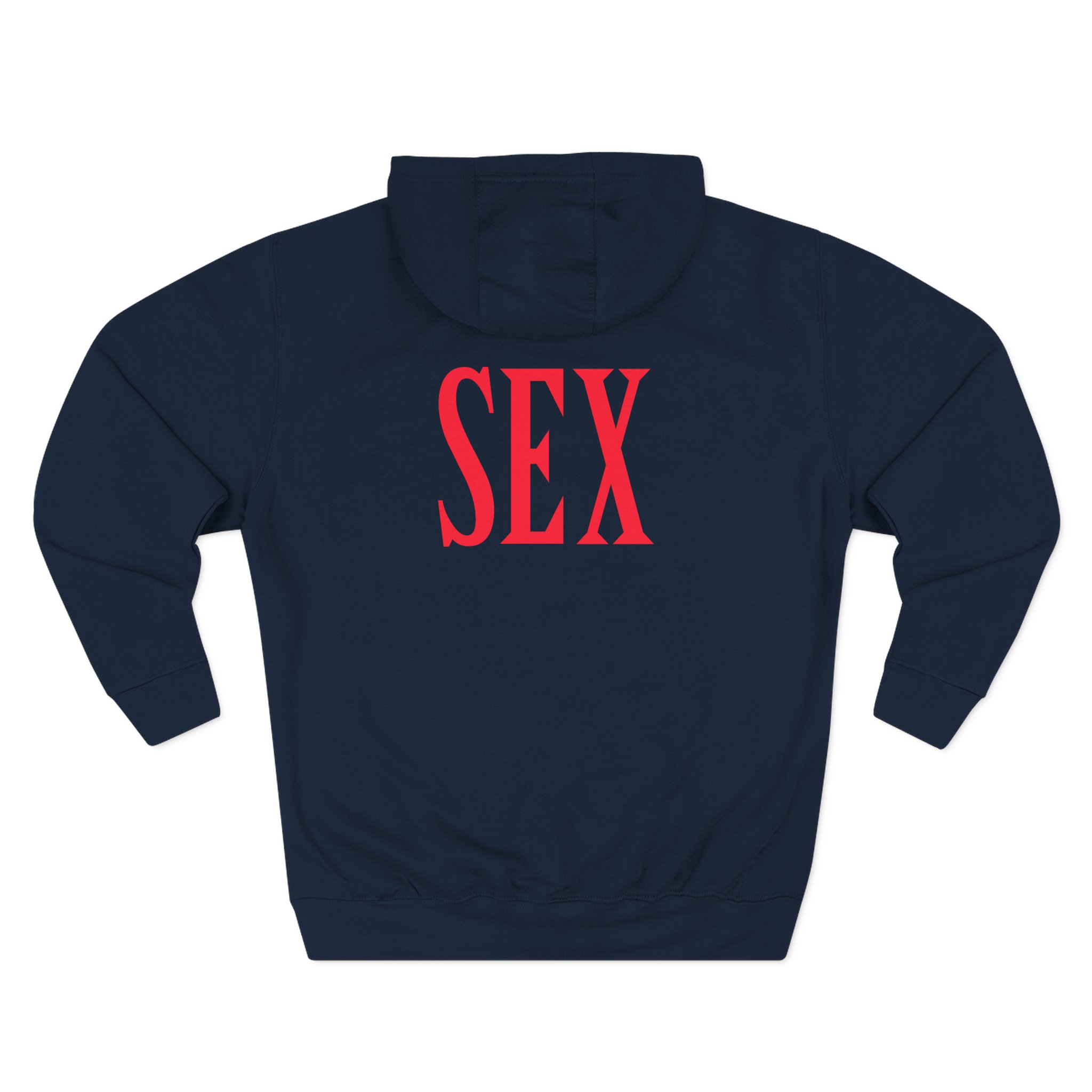 Sexmane Three-Panel Fleece Hoodie