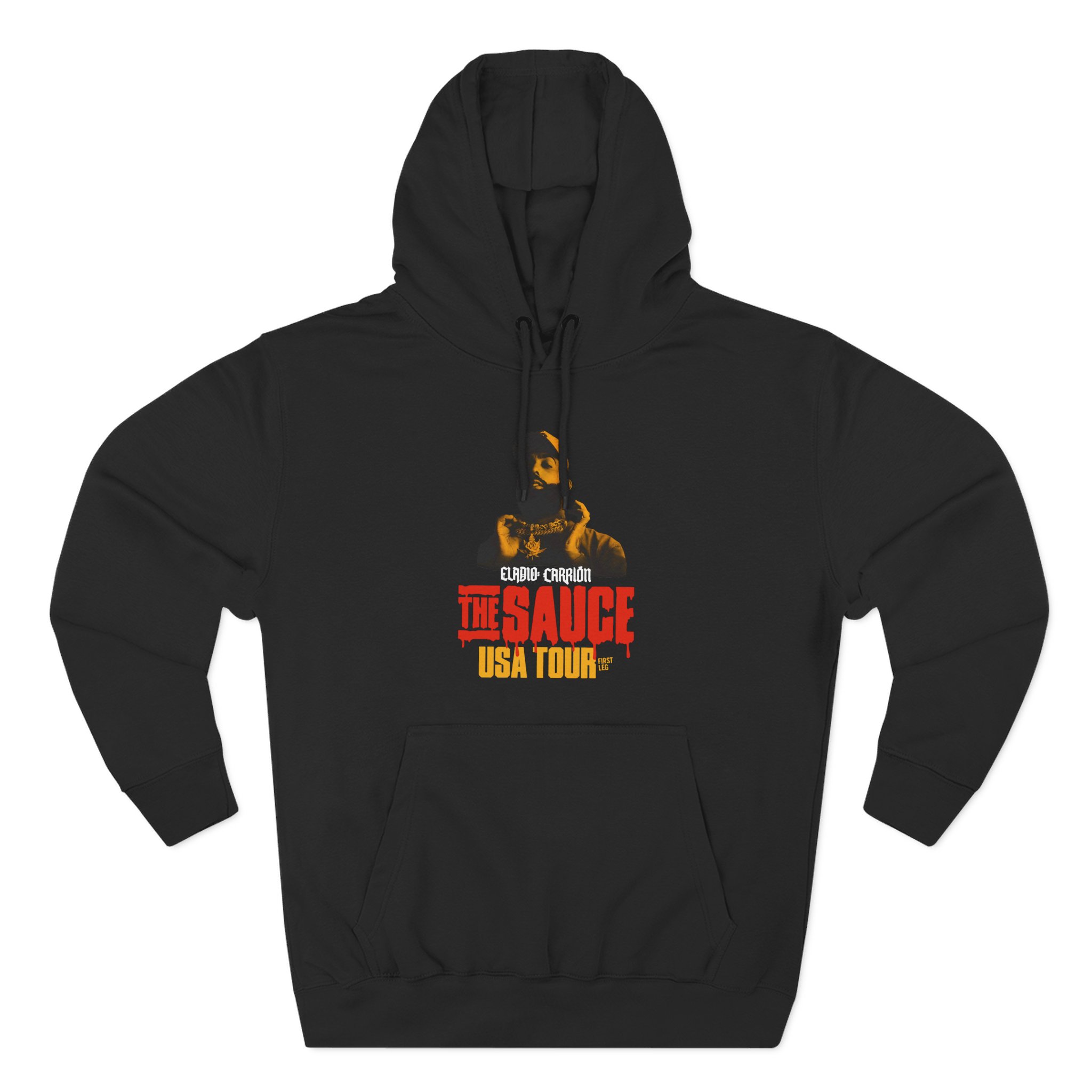Sauce Boyz Usa Tour Three-Panel Fleece Hoodie