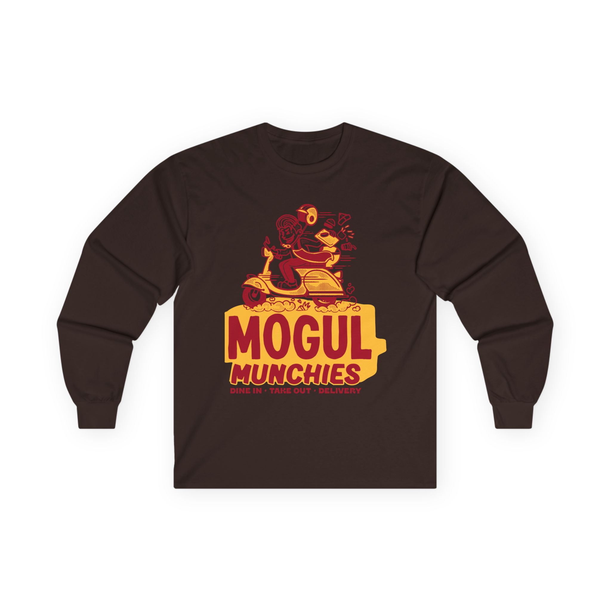 Ludwig's Mogul Munchies Unisex Ultra Cotton Long Sleeve Tee