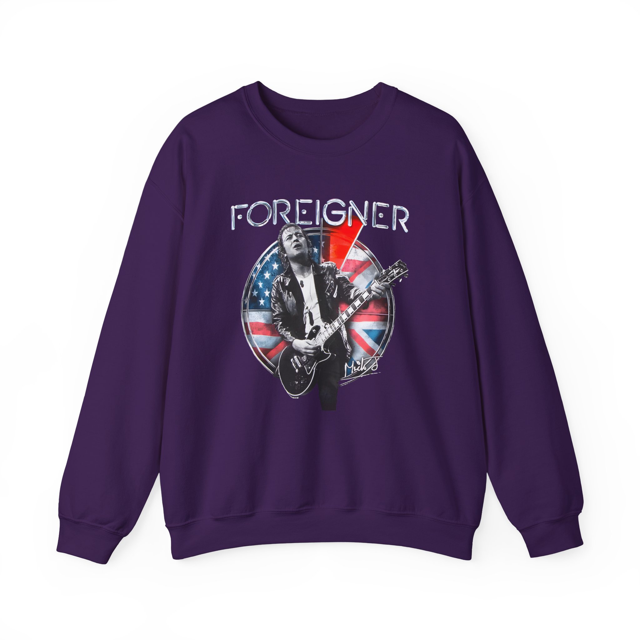 Foreigner Mick Jones Unisex Heavy Blendâ„¢ Crewneck Sweatshirt