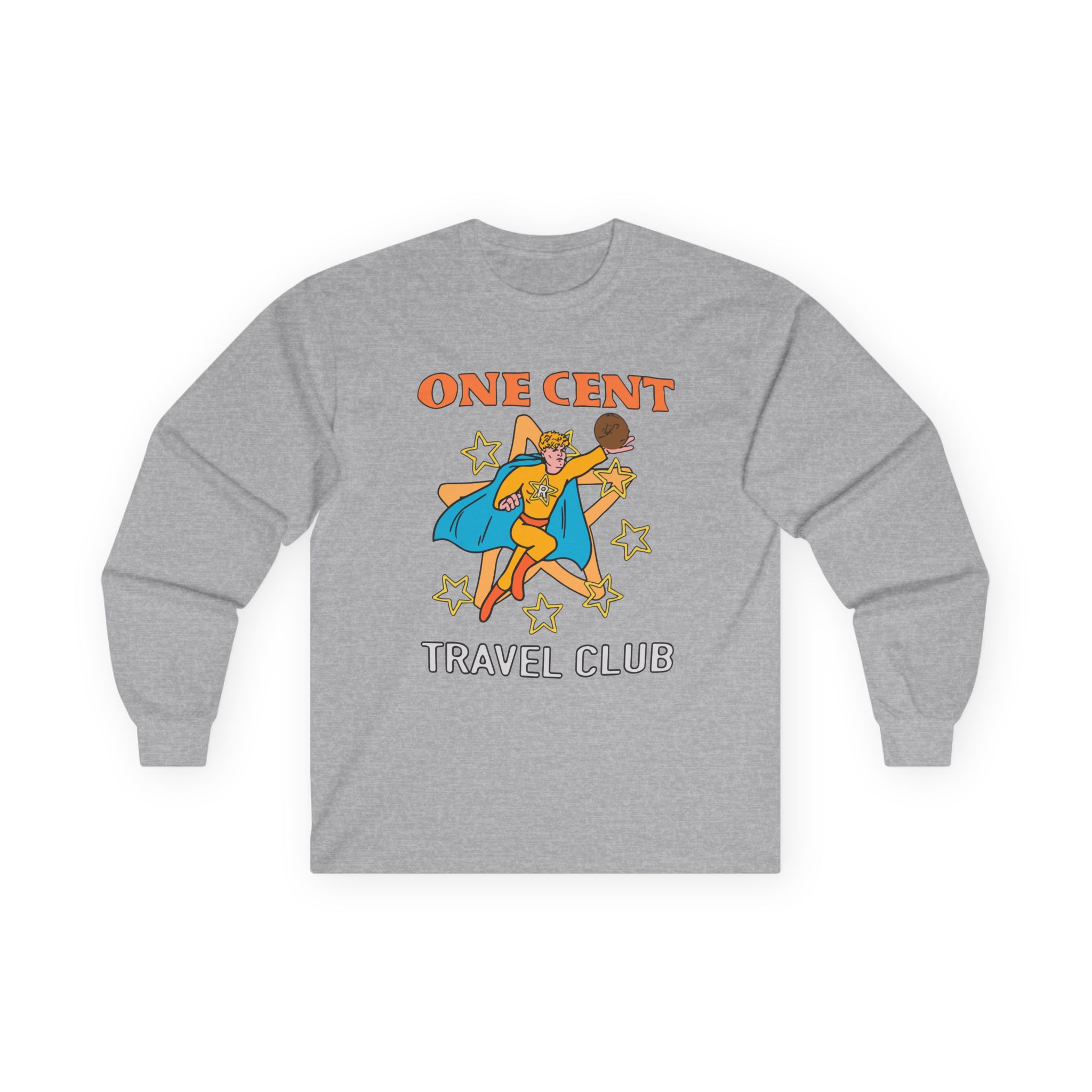Ryan Trahan One Cent Adventure Awaits Travel Club Unisex Ultra Cotton Long Sleeve Tee