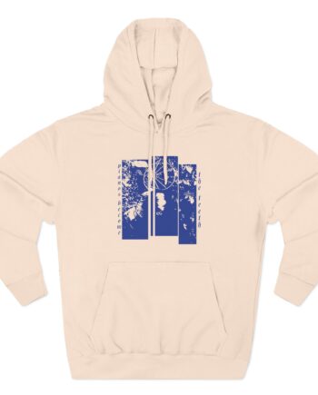 Pianos Become the Teeth Bars Three-Panel Fleece Hoodie