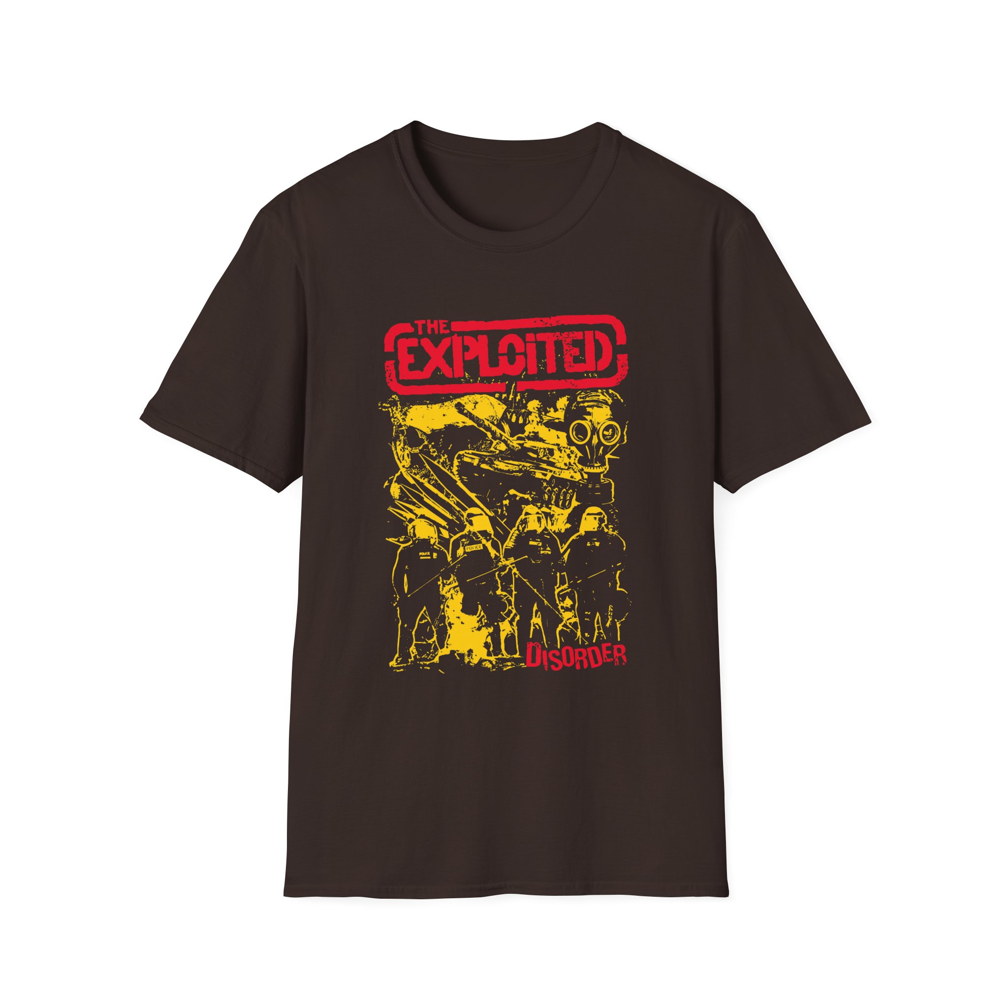 The Exploited Disorder Unisex Softstyle T-Shirt