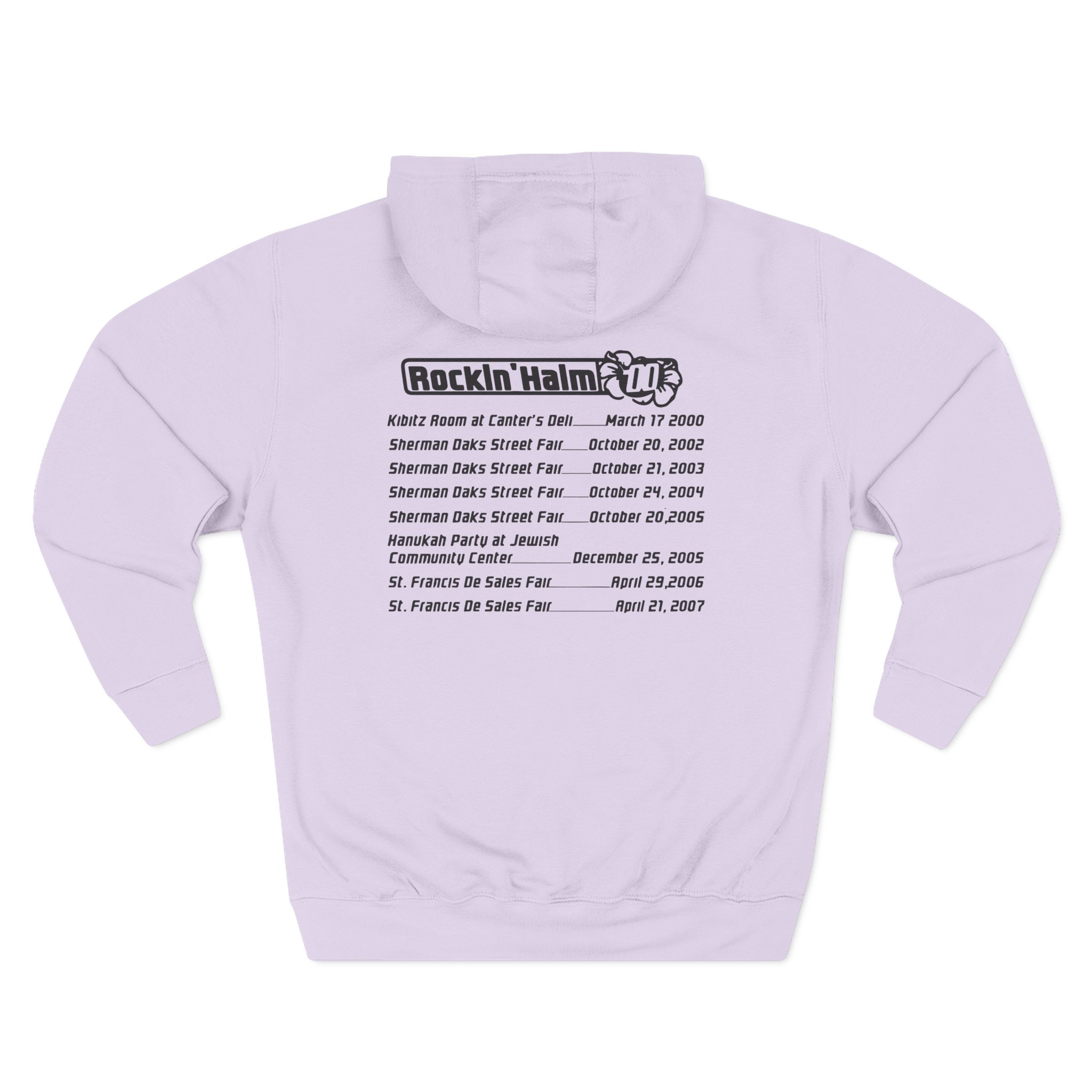 Rockin' Haim Three-Panel Fleece Hoodie