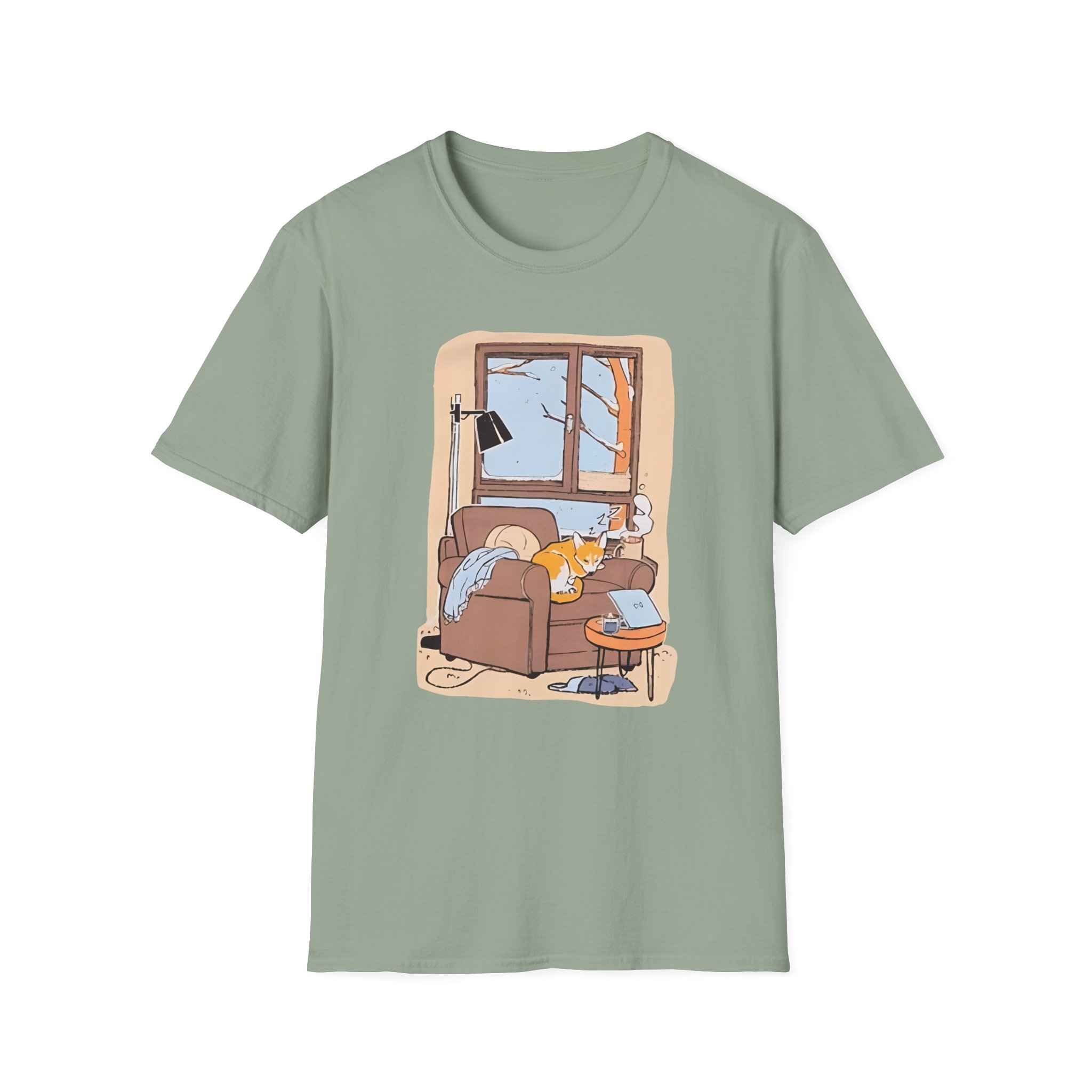 Dan and Phil Cozy Browsing Unisex Softstyle T-Shirt