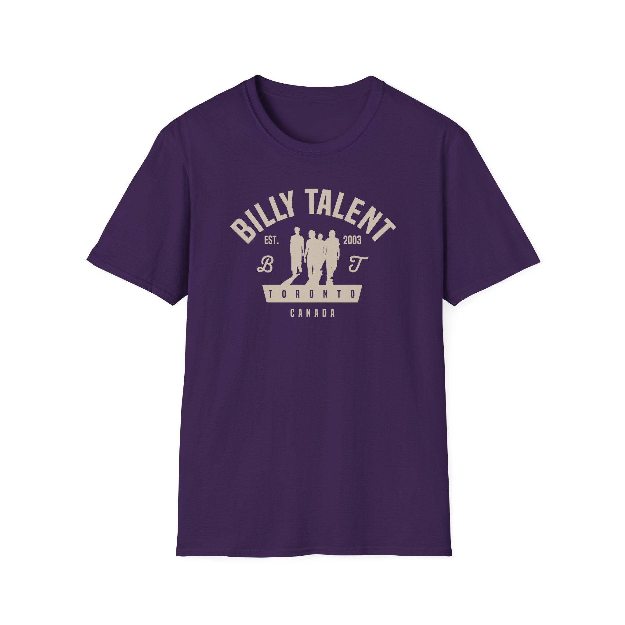 Billy Talent Band Silhouette Unisex Softstyle T-Shirt