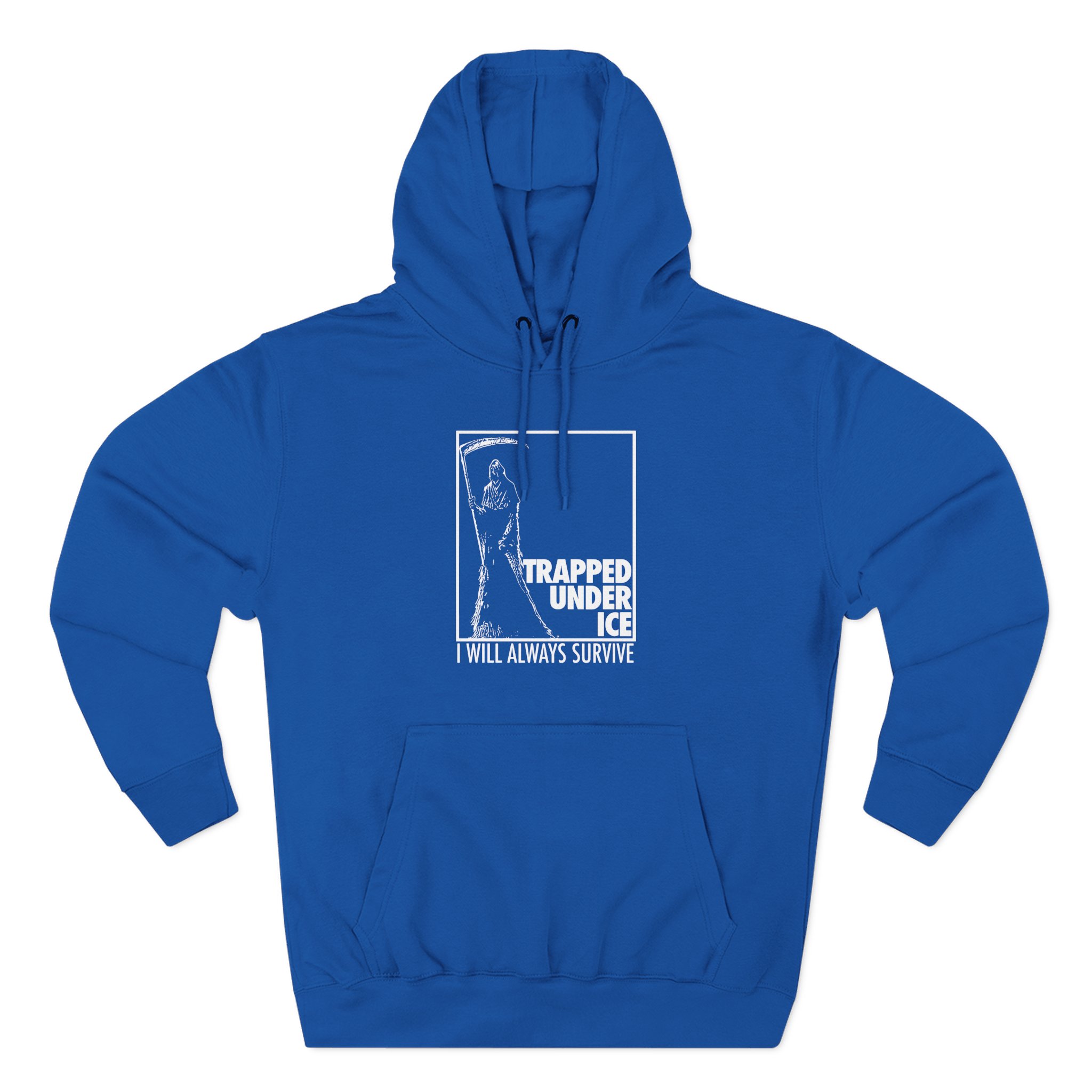 Trapped Under Ice Reaper Three-Panel Fleece Hoodie