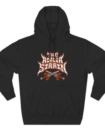 The Acacia Strain may the vodies 1 vurn light the way Three-Panel Fleece Hoodie