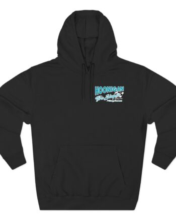 Ken Block Hoonigan 86 Tire Slayers Three-Panel Fleece Hoodie