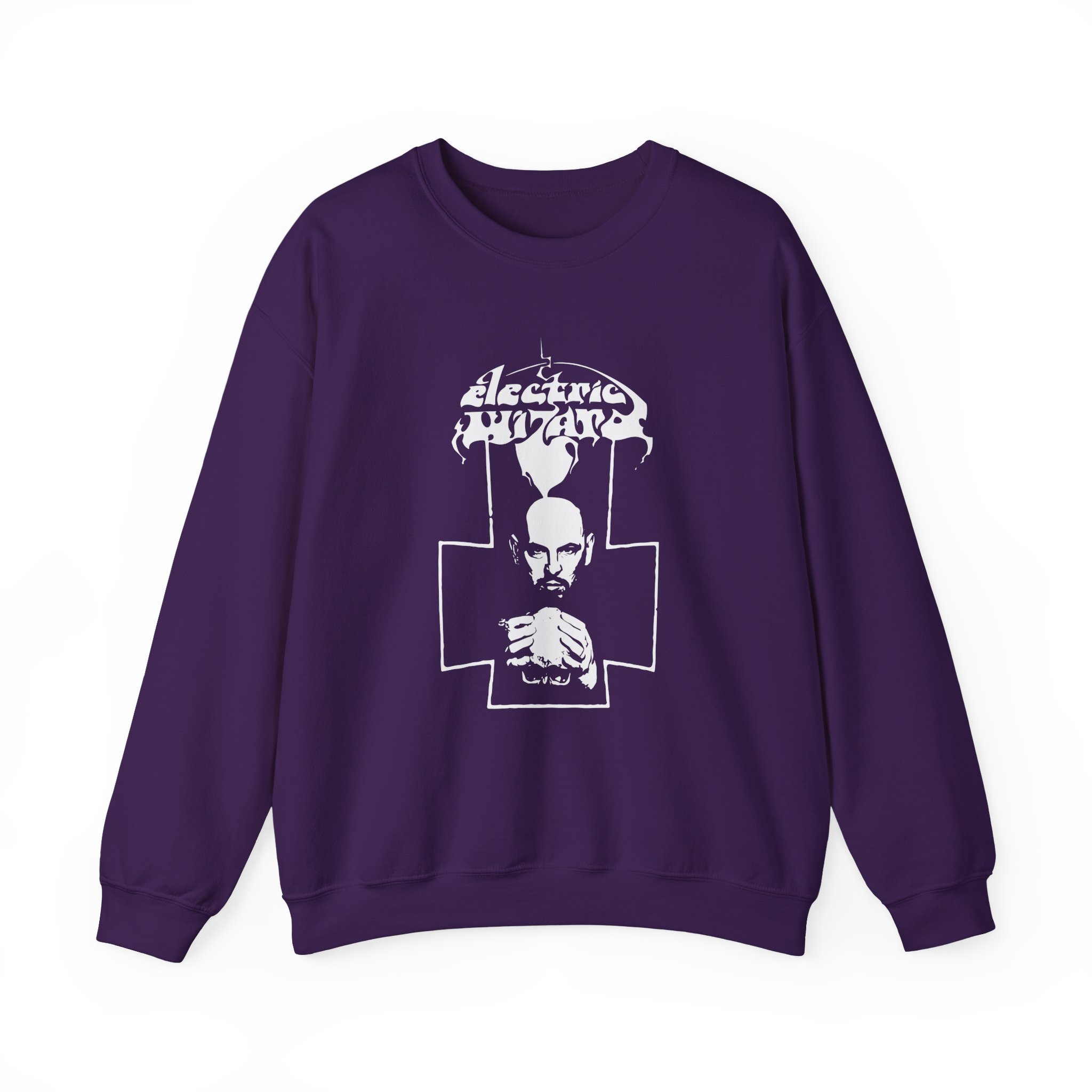 Late 90s Electric Wizard Unisex Heavy Blendâ„¢ Crewneck Sweatshirt