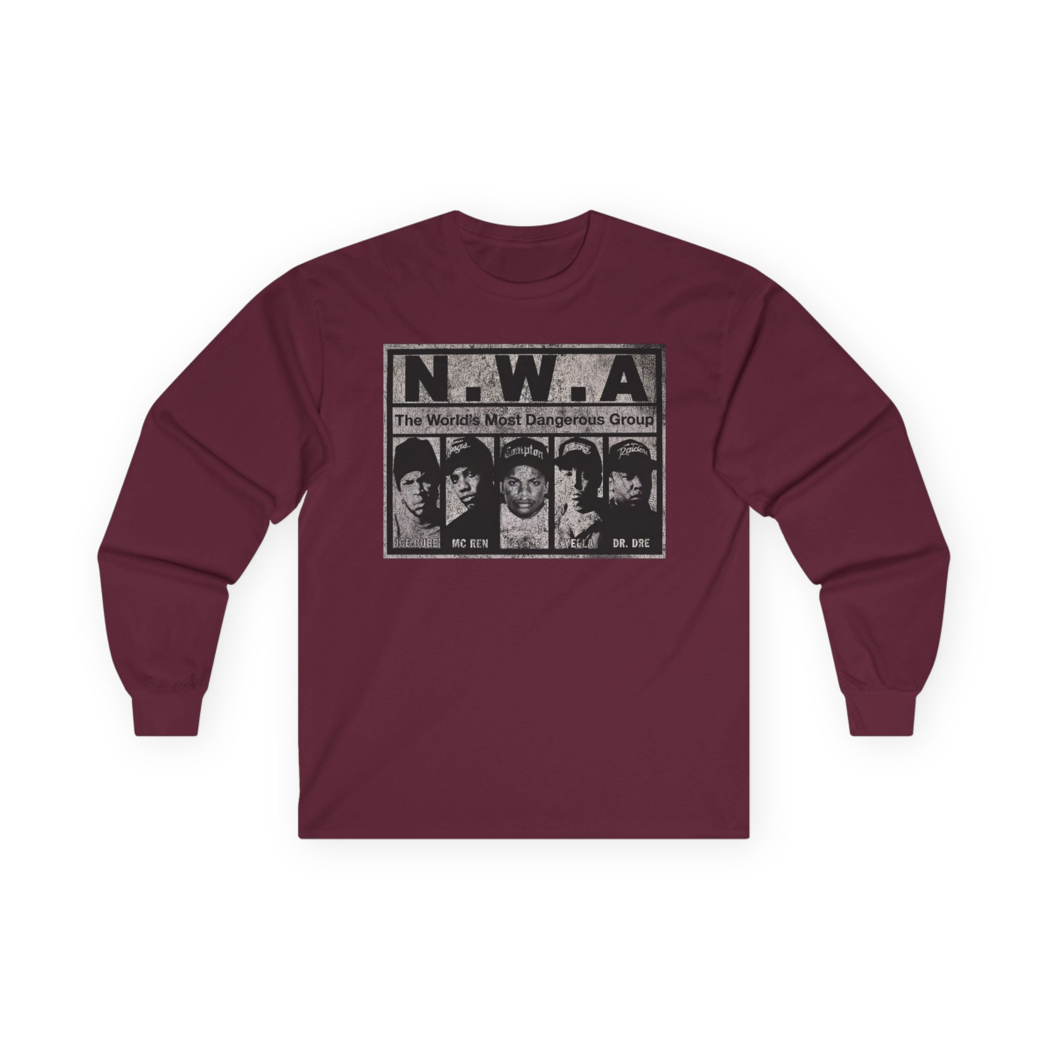 NWA The World's Most Dangerous Group Unisex Ultra Cotton Long Sleeve Tee