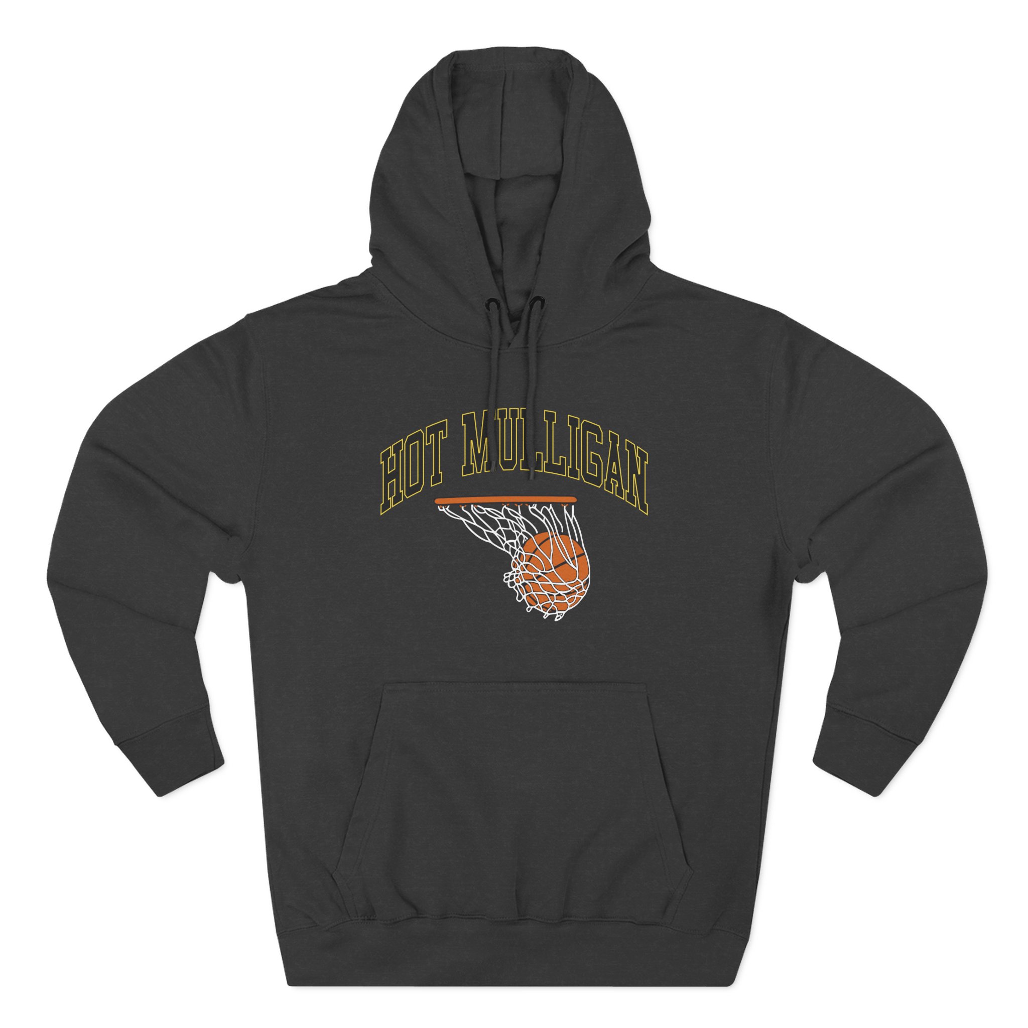 Hot Mulligan Basketball Three-Panel Fleece Hoodie