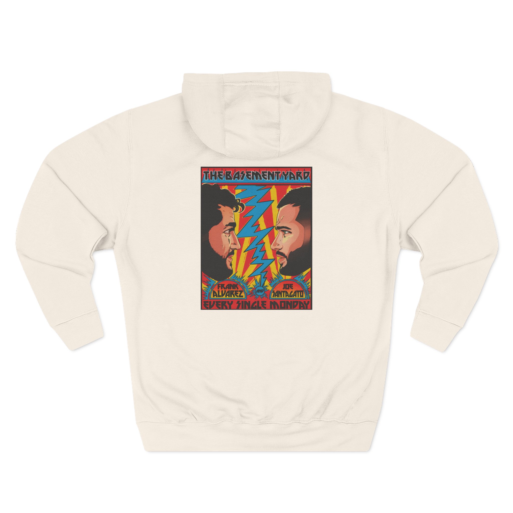 The Basement Yard Face Off Three-Panel Fleece Hoodie