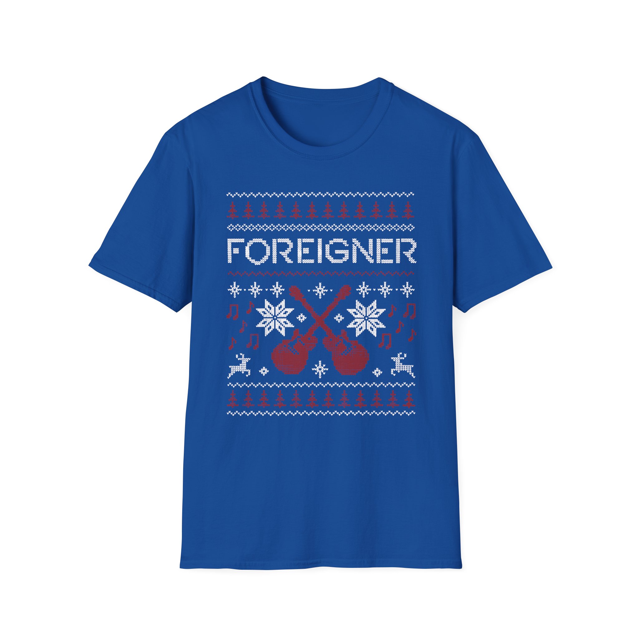 Foreigner Holiday Unisex Softstyle T-Shirt