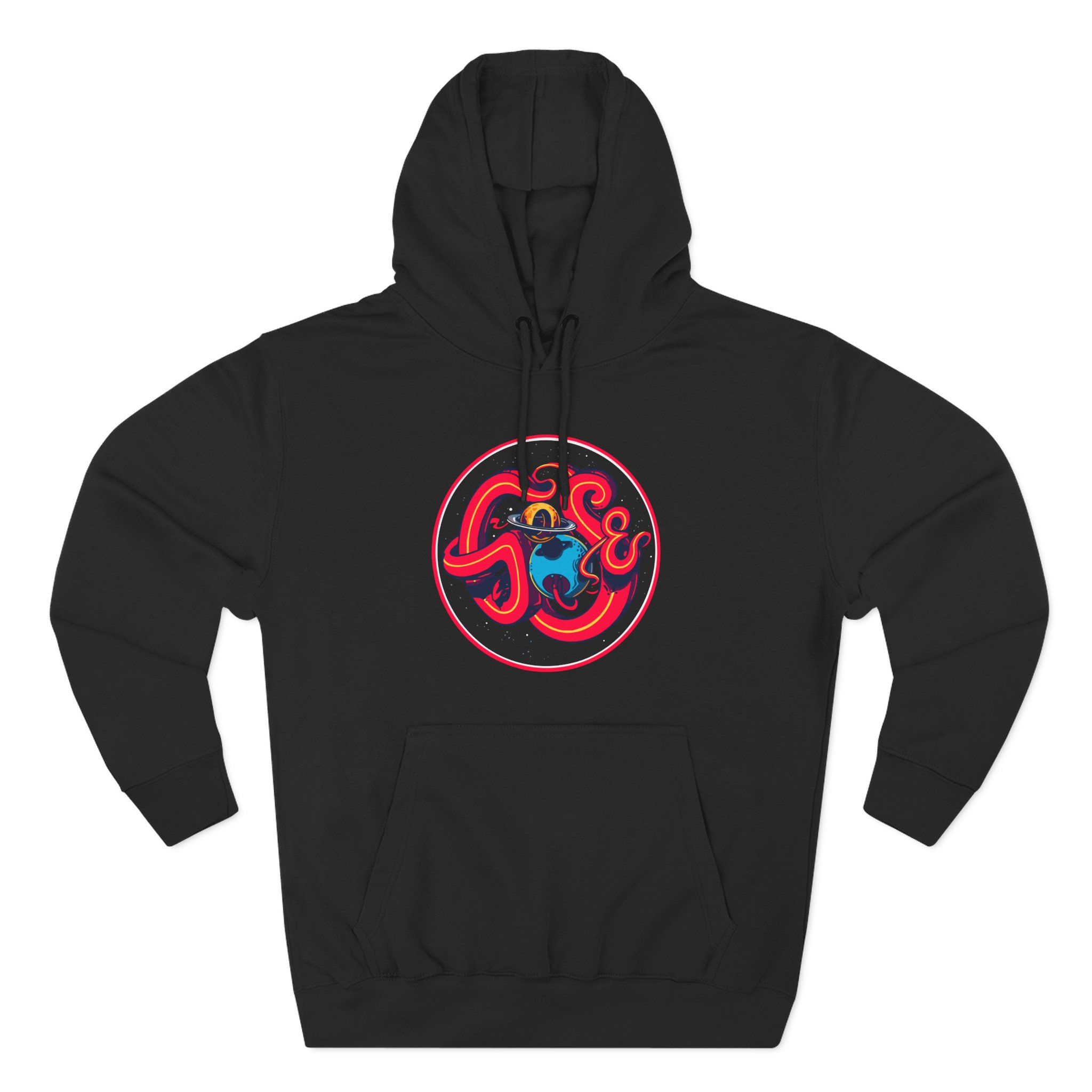 Goose Planetary Three-Panel Fleece Hoodie