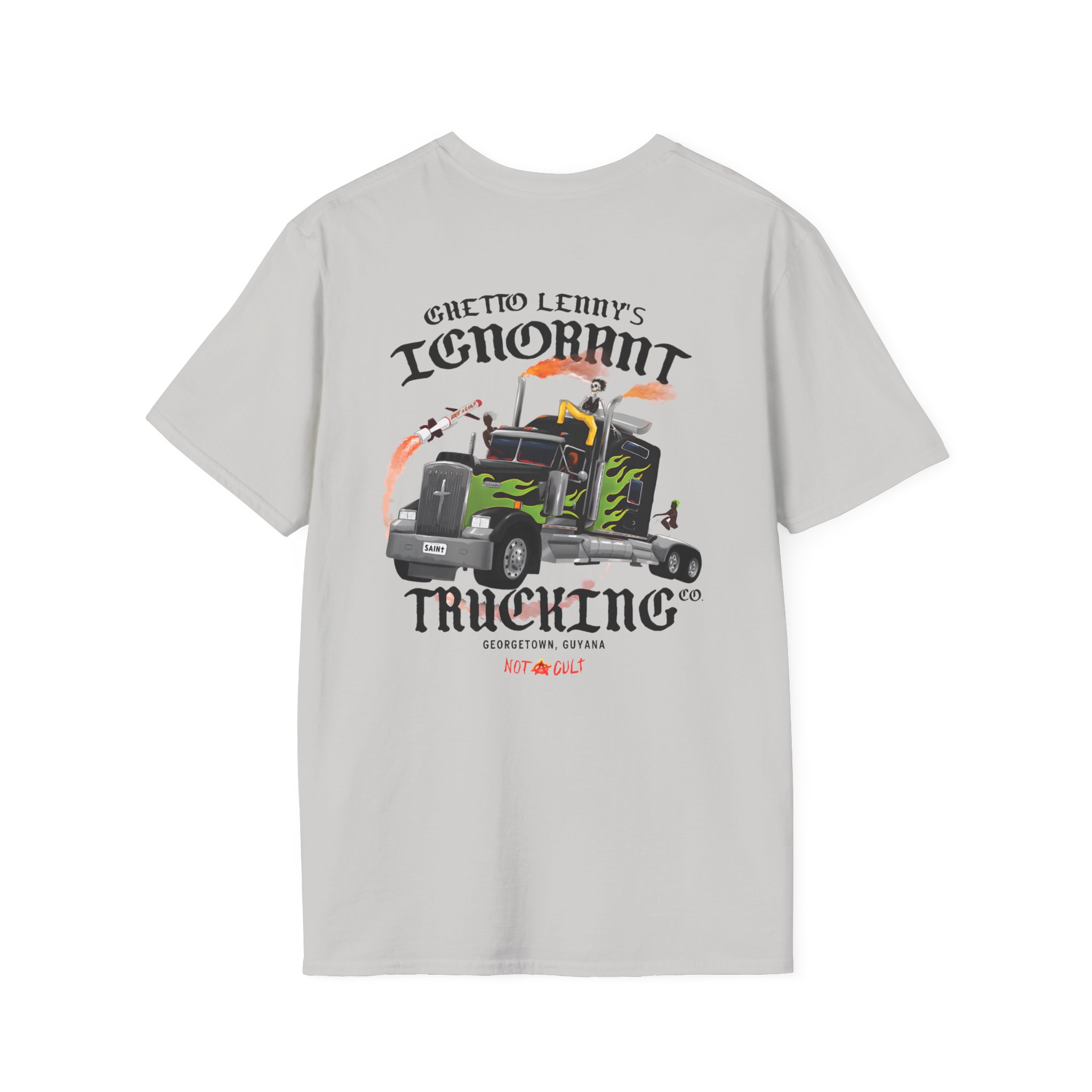 Saint Jhn Ghetto Lenny's Trucking Co. Unisex Softstyle T-Shirt