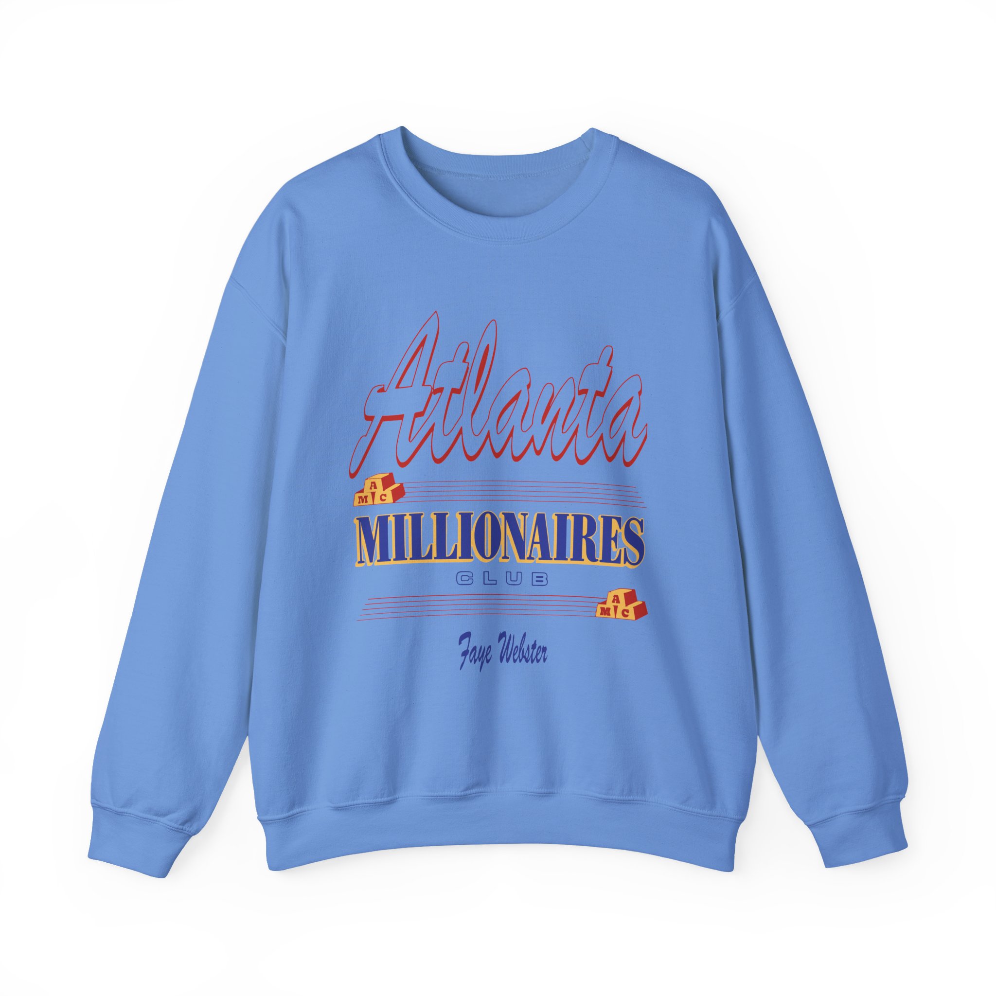 Faye Webster Atlanta Millionaires Club Unisex Heavy Blendâ„¢ Crewneck Sweatshirt