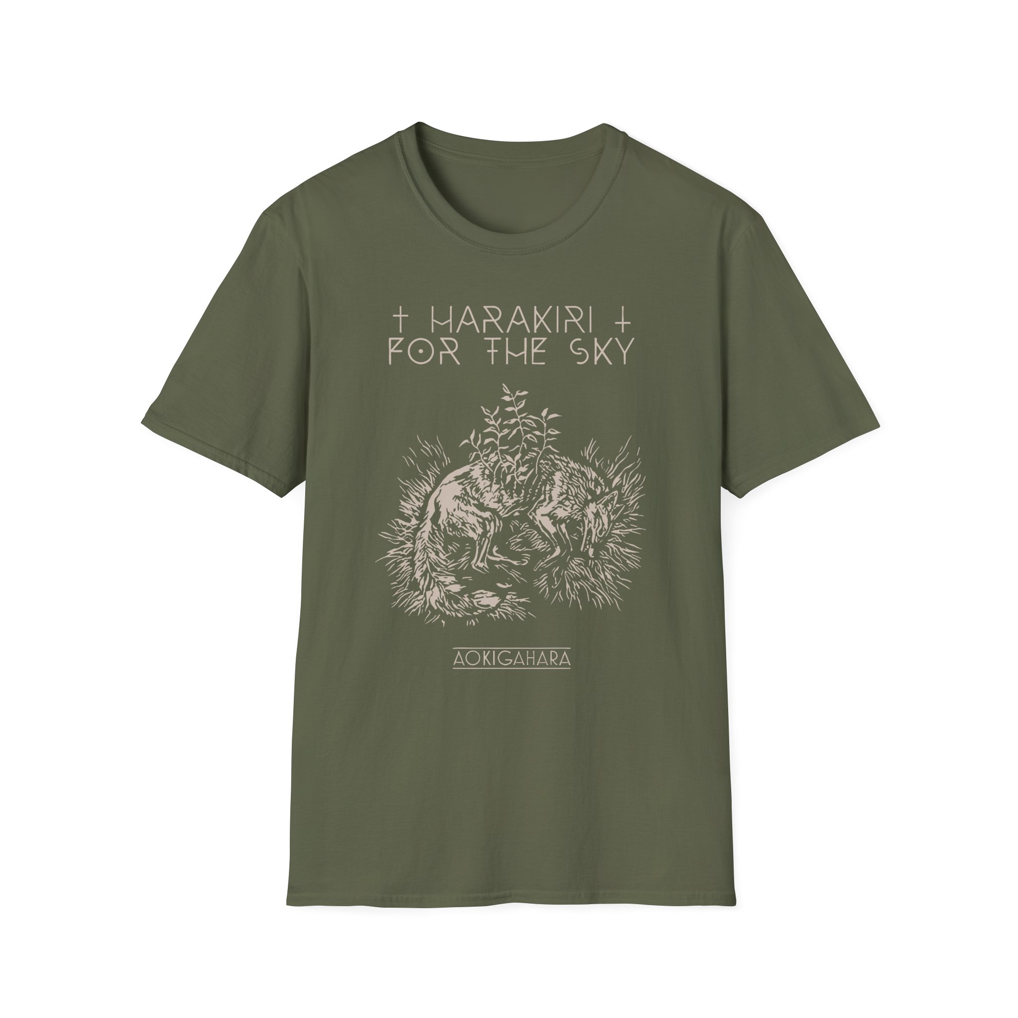 Harakiri for the Sky Aokigahara Unisex Softstyle T-Shirt