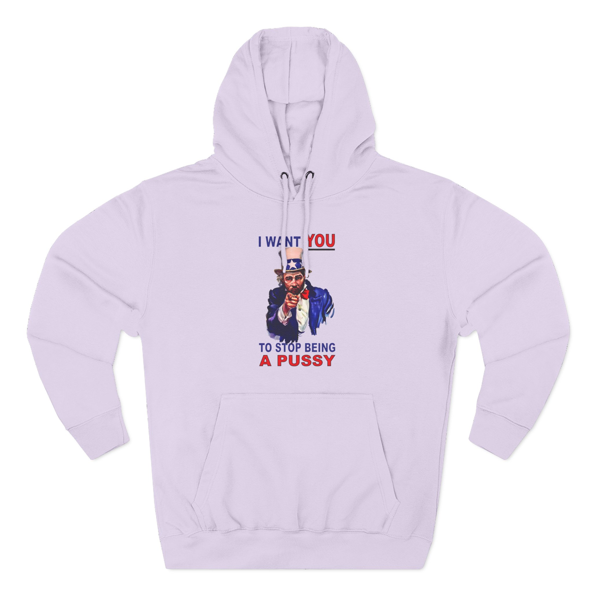 Sean Strickland Don't Be a P***y Three-Panel Fleece Hoodie