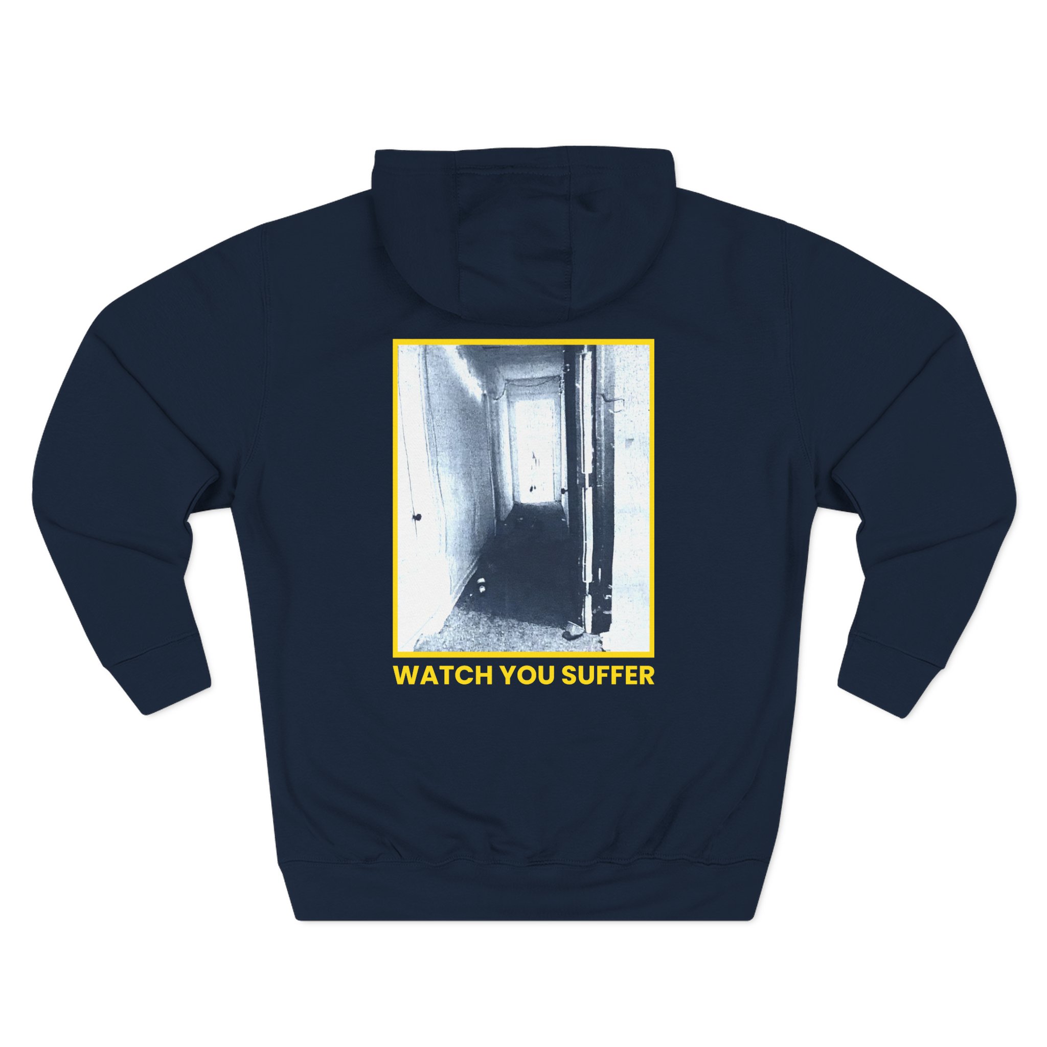 Weekend Nachos Watch You Suffer Three-Panel Fleece Hoodie