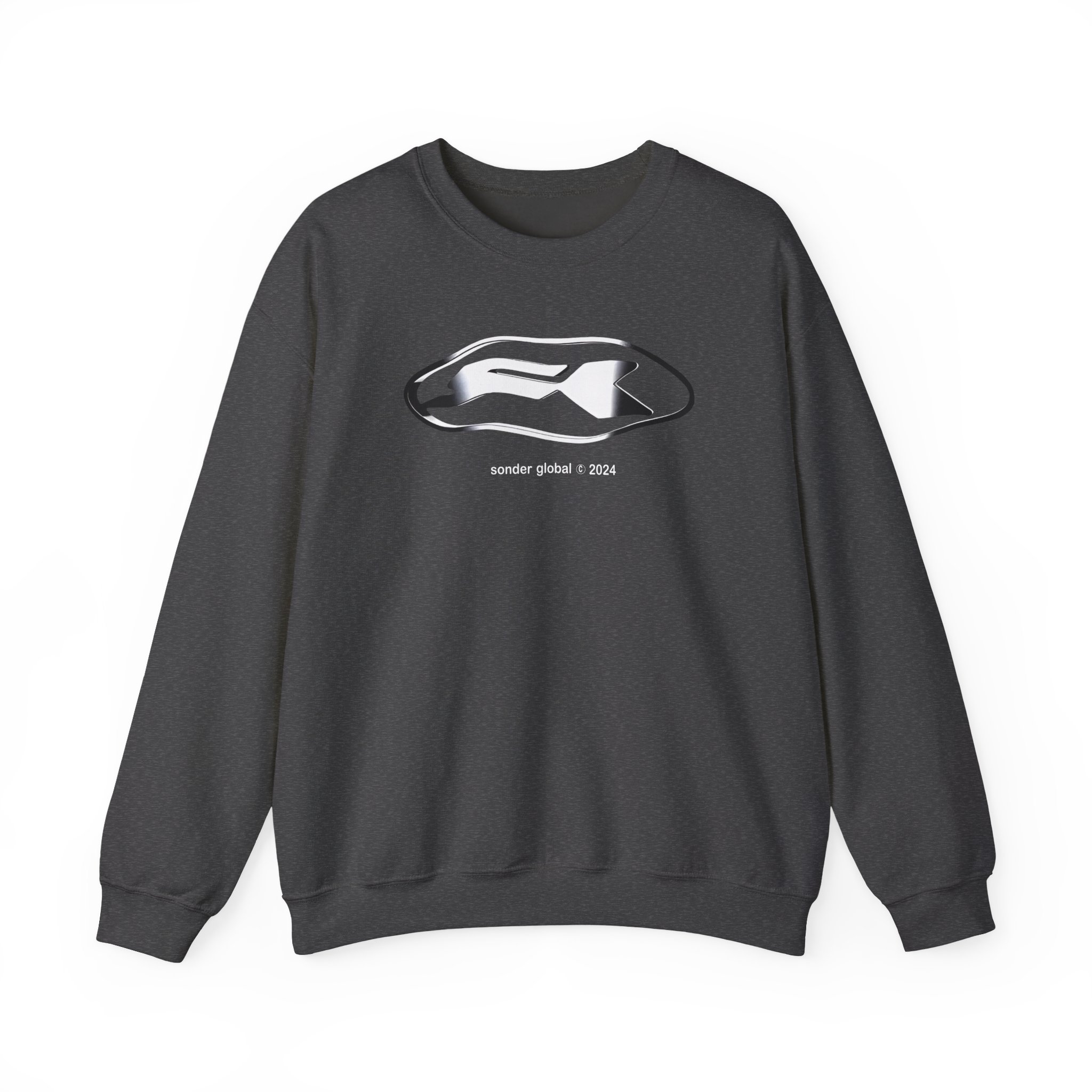 Sonder Chrome Sr Logo Baby Unisex Heavy Blendâ„¢ Crewneck Sweatshirt
