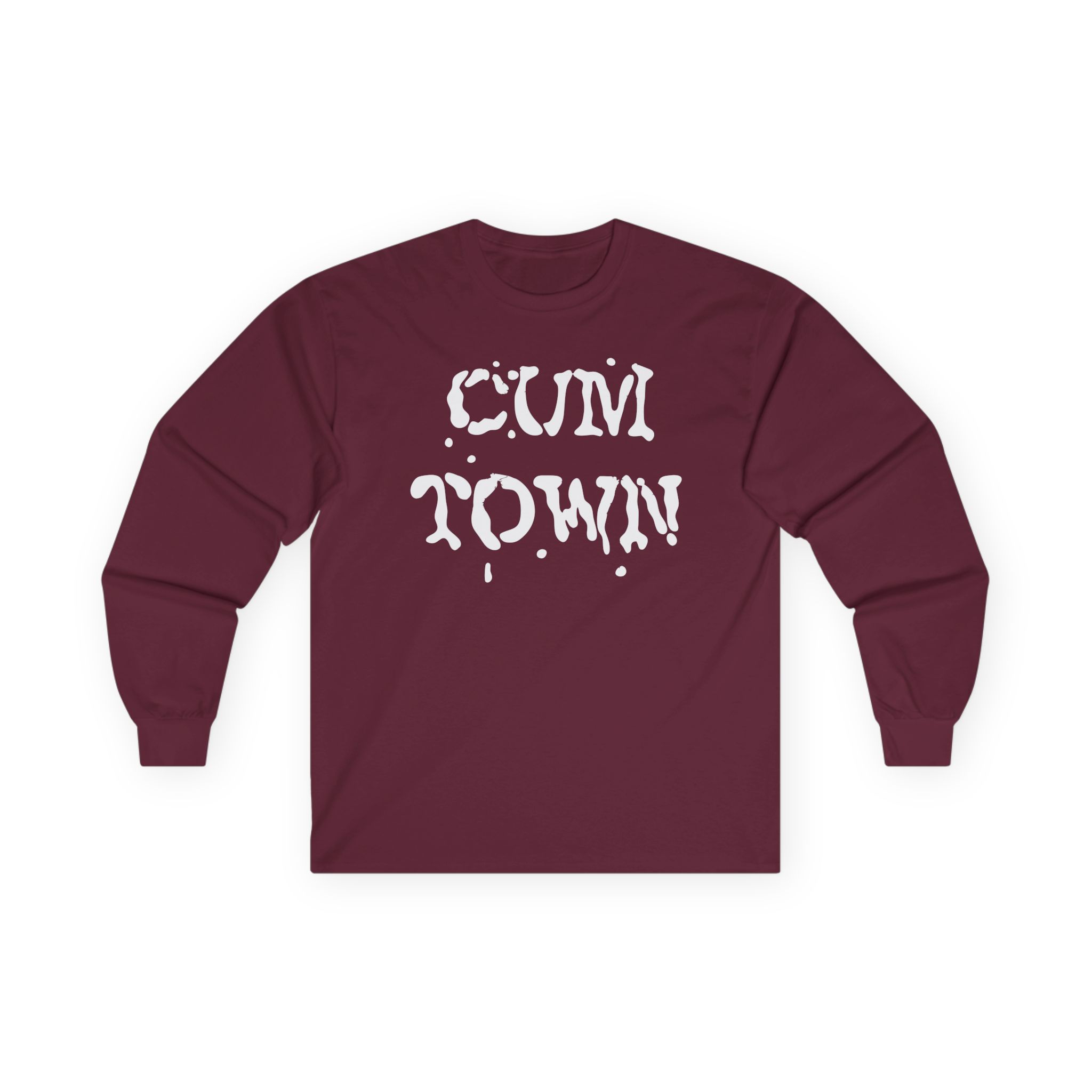 Cumtown Unisex Ultra Cotton Long Sleeve Tee