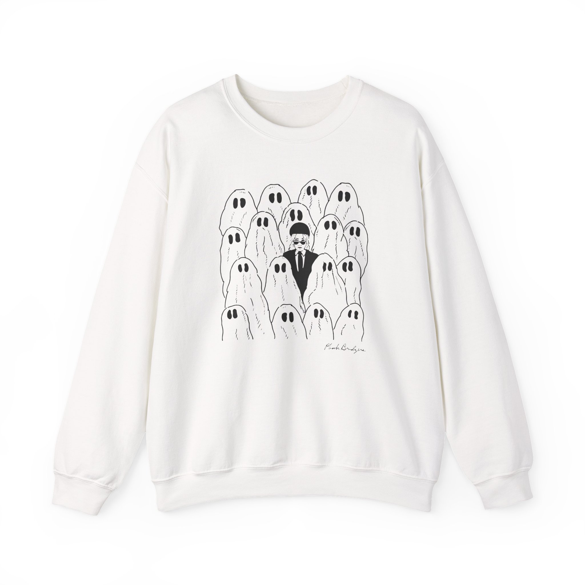 Phoebe Bridgers Ghost Unisex Heavy Blendâ„¢ Crewneck Sweatshirt