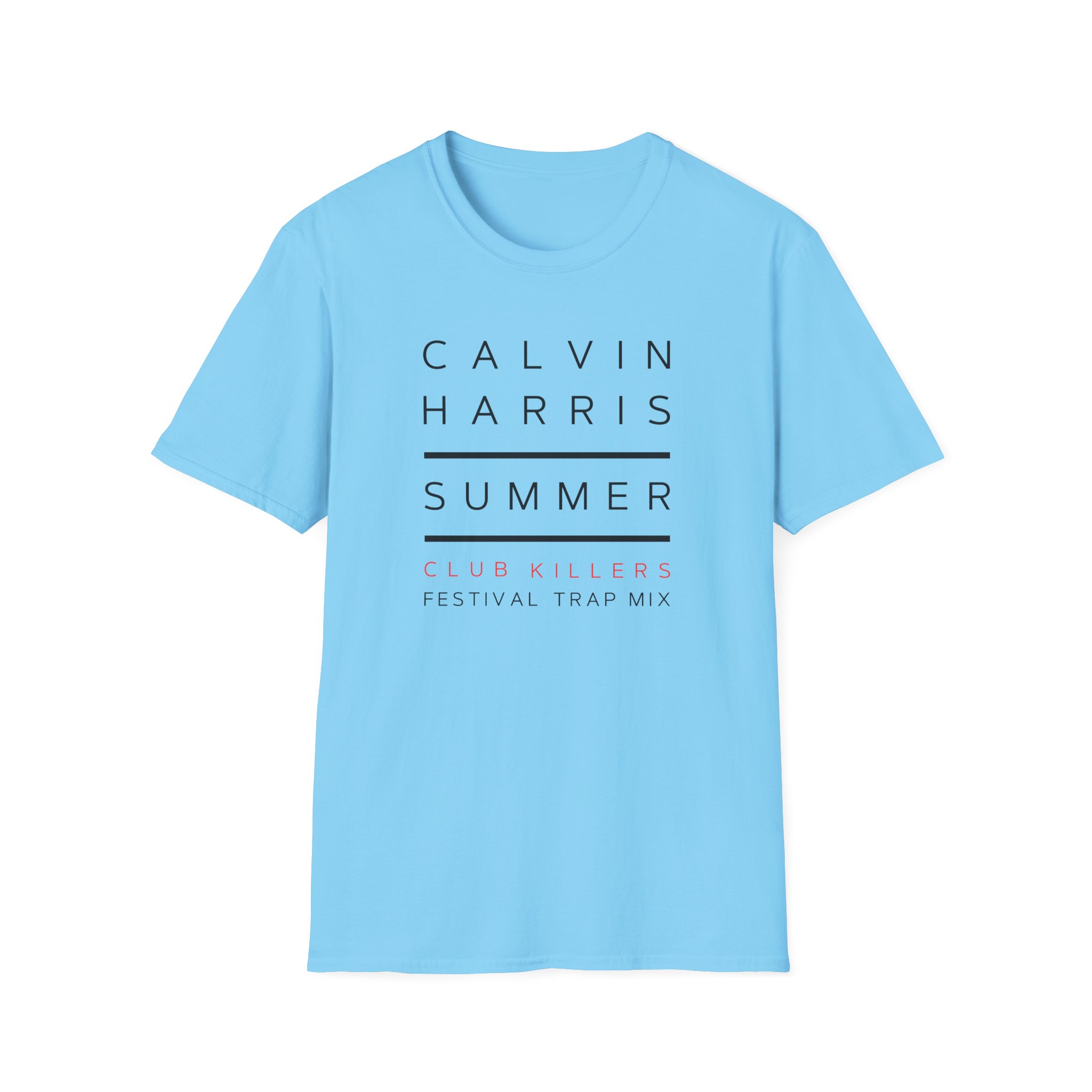 Calvin Harris Summer 4 Album Cover Unisex Softstyle T-Shirt