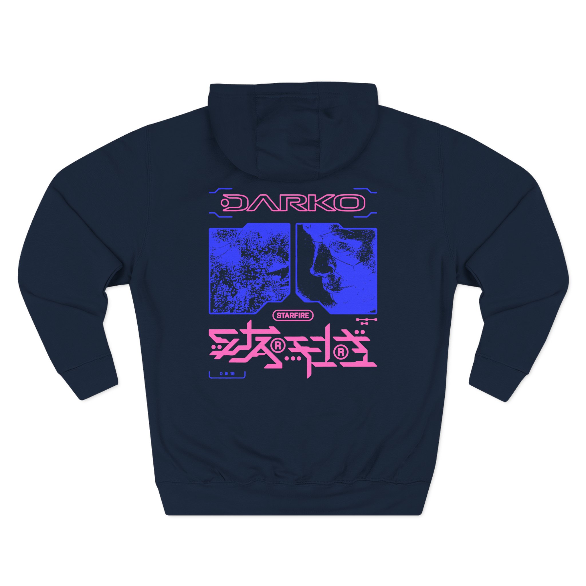 Darko Starfire Three-Panel Fleece Hoodie